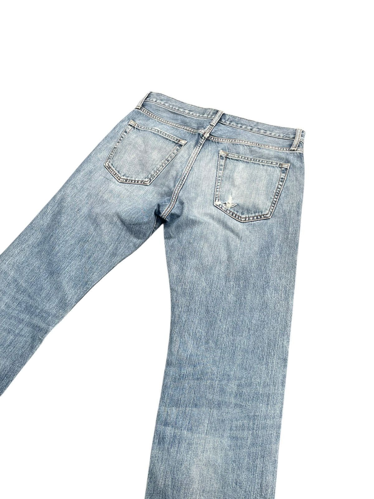 Japanese Brand × Uniqlo Uniqlo Selvedge Distresed Jeans Size US 35 - 9 Thumbnail