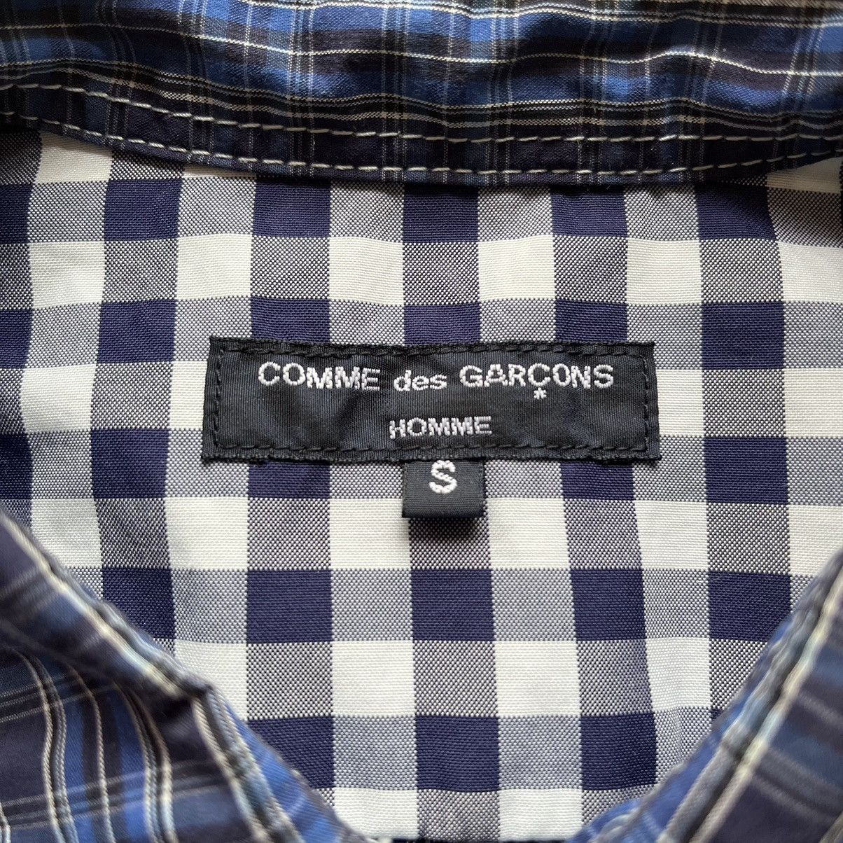 Comme des Garcons × Comme des Garcons Homme × Junya Watanabe SS17 Comme des Garcons Homme Blue Plaid Shirt Size US S / EU 44-46 / 1 - 6 Thumbnail