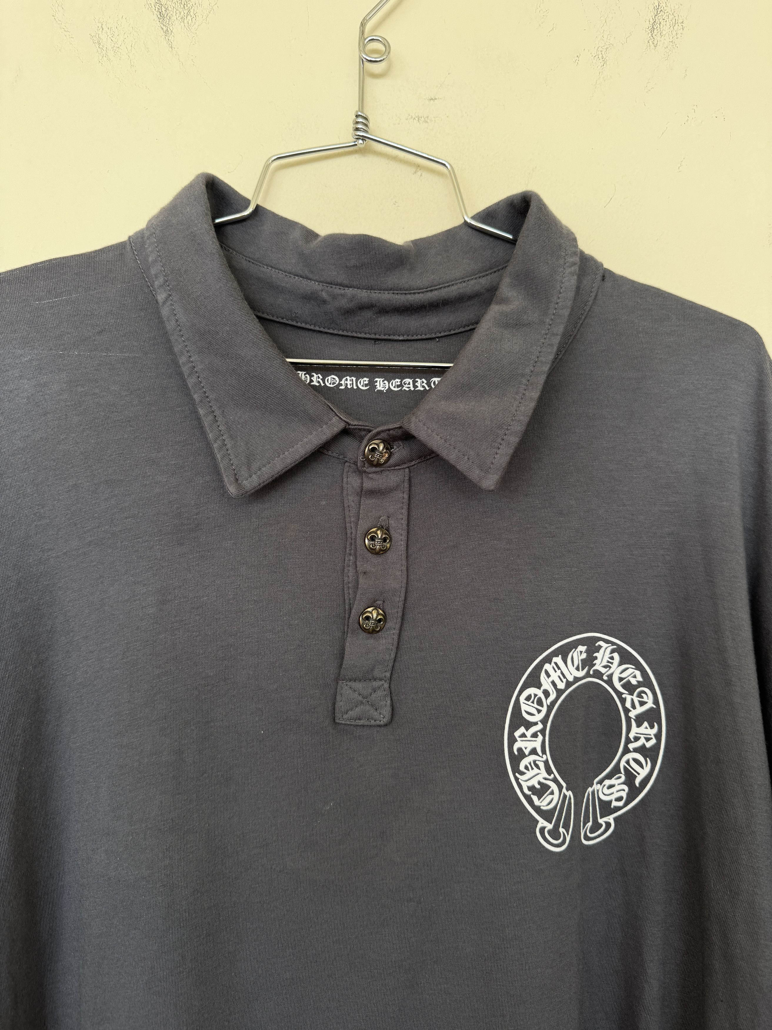 Chrome Hearts Chrome Hearts Polo Size US XXL / EU 58 / 5 - 4 Thumbnail