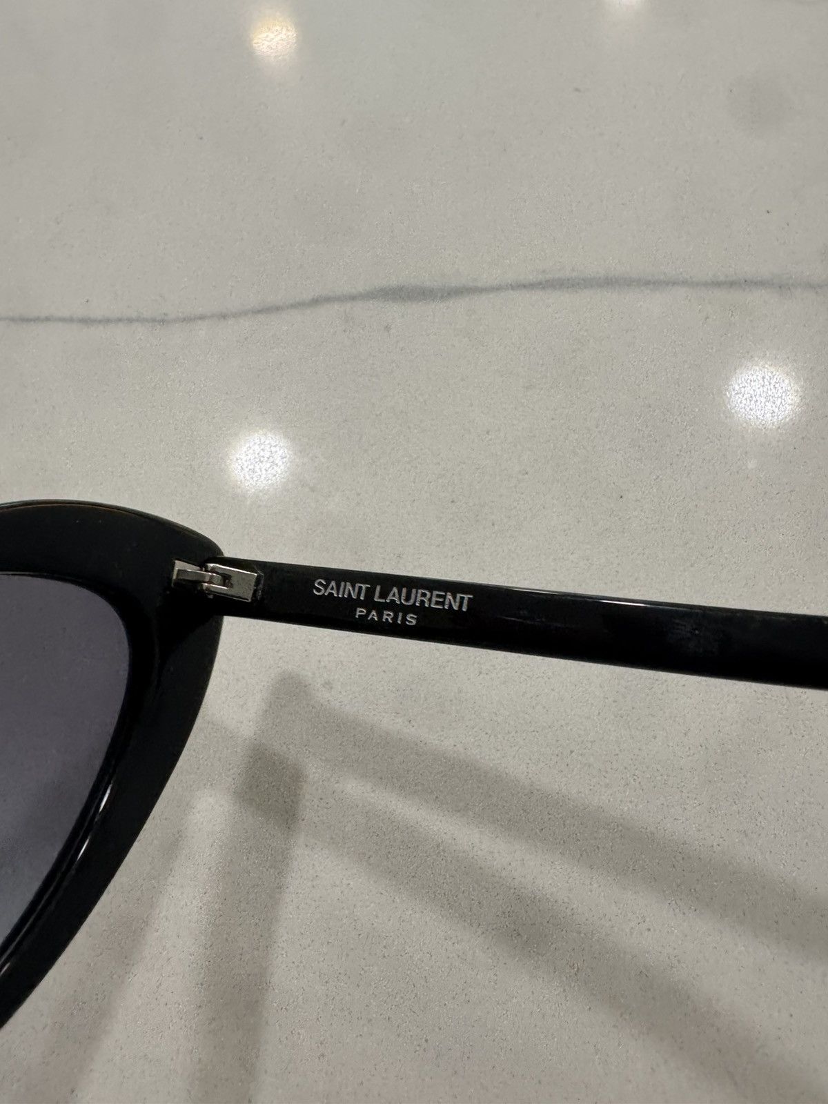 Saint Laurent Paris Sl181 LouLou Heart Sunglasses Size ONE SIZE - 5 Thumbnail