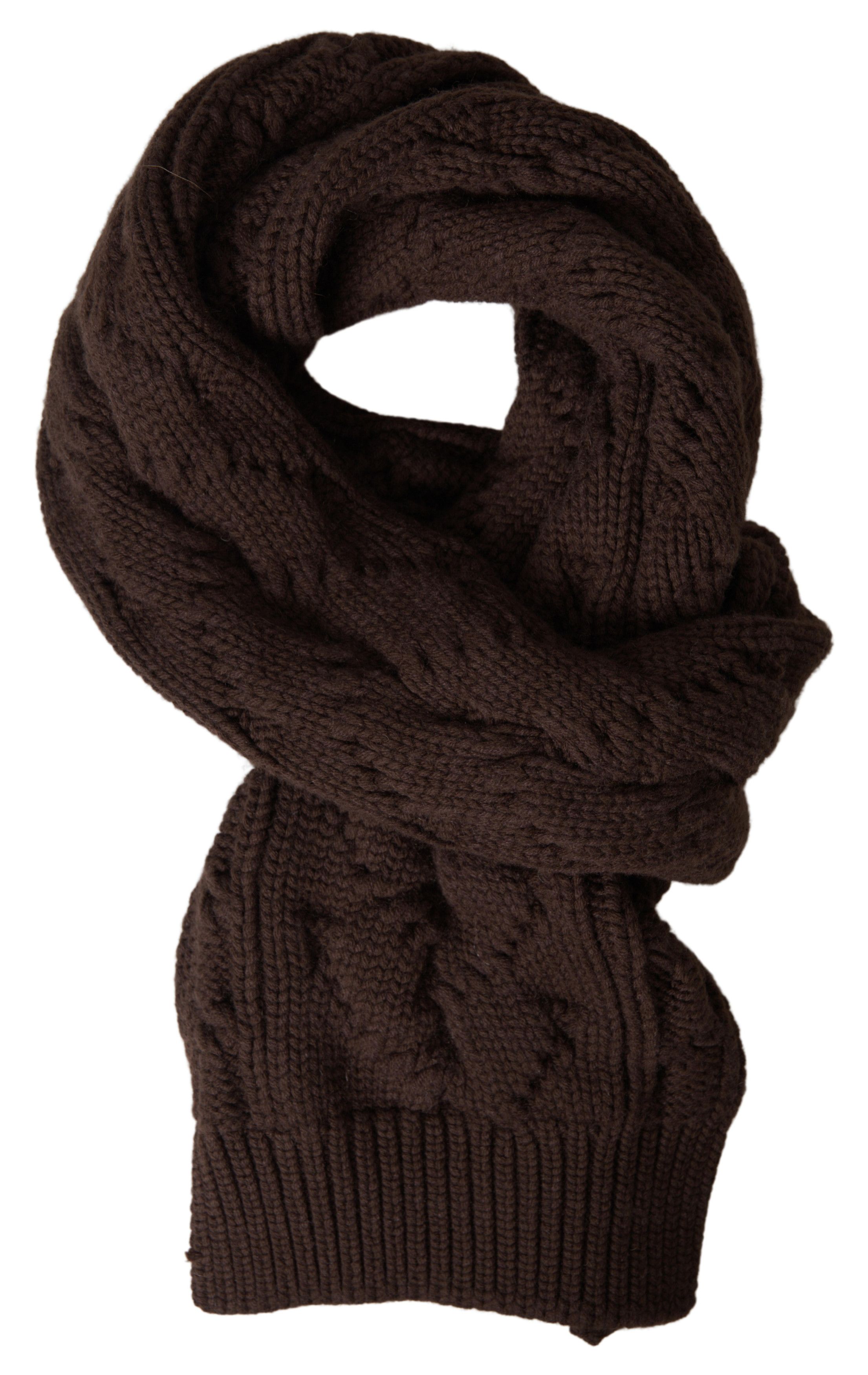Dolce & Gabbana Elegant Cashmere Wool Blend Women's Scarf Size ONE SIZE - 1 Thumbnail
