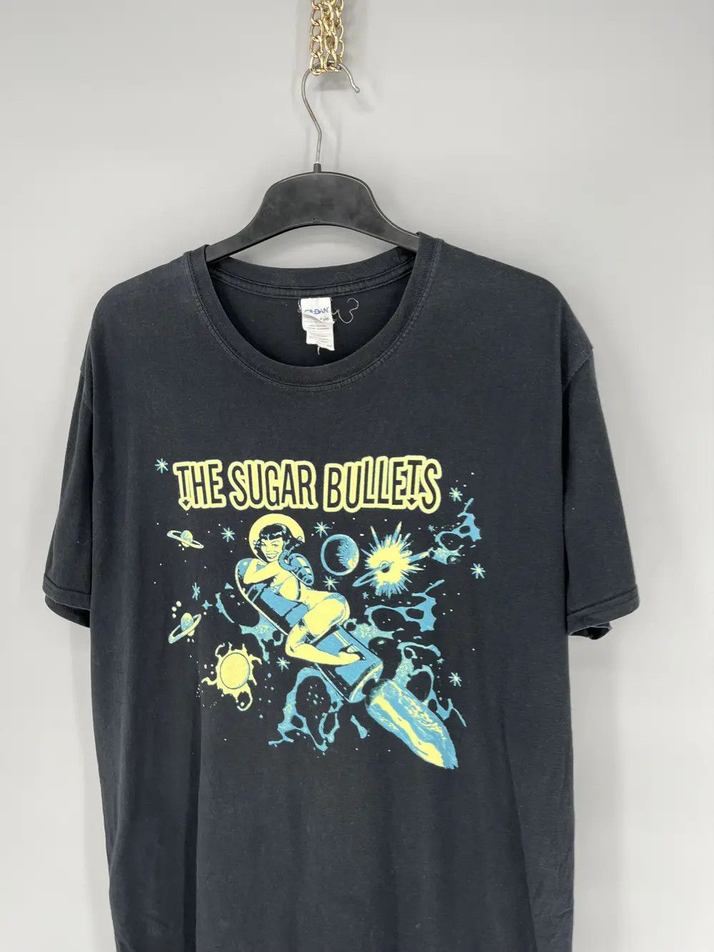 Vintage Vintage Y2k The Stranglers " sugar bullets " sexy girl tee Size US L / EU 52-54 / 3 - 5 Thumbnail