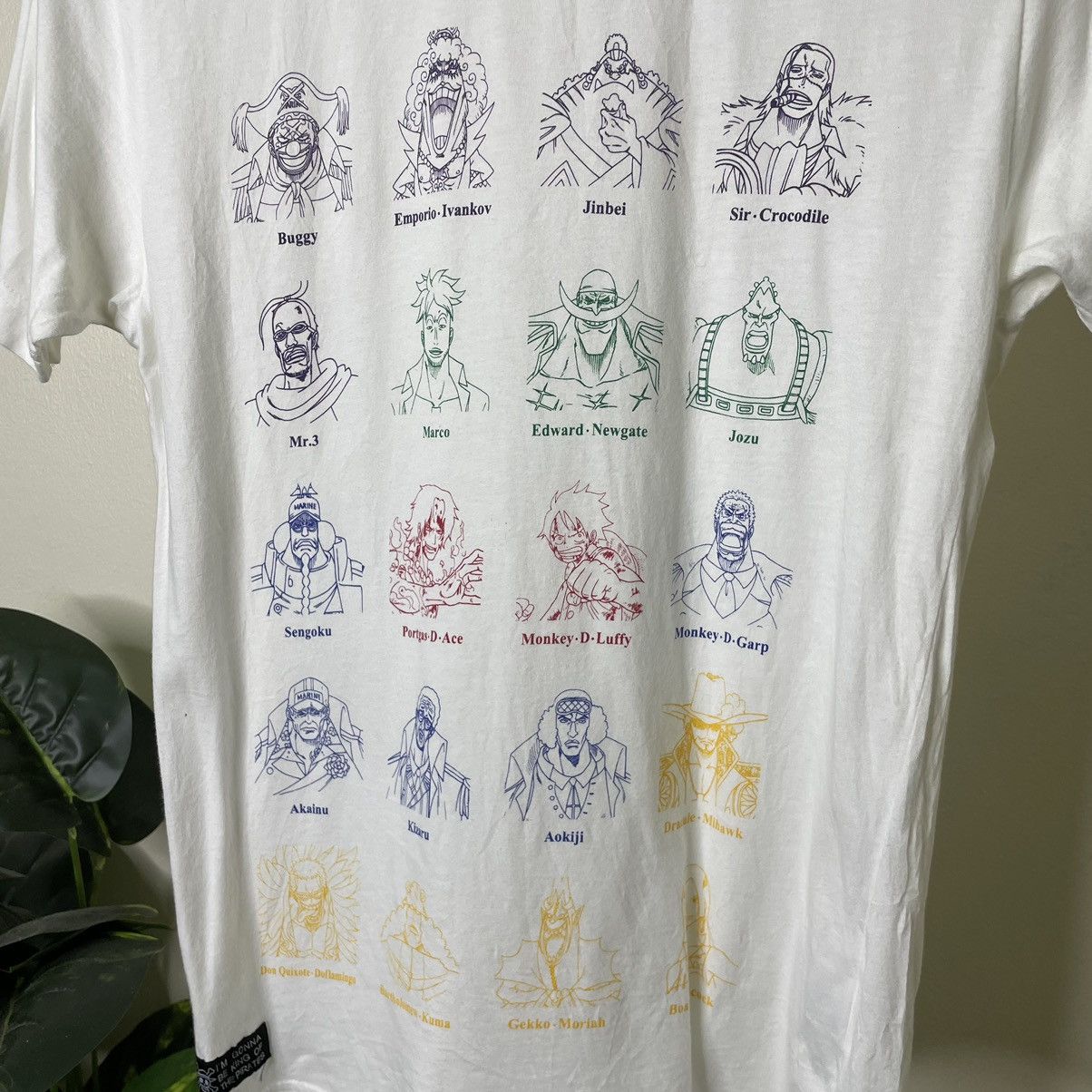 Anime × Japanese Brand × One Piece Vintage Anime x One Piece All Characters T Shirt Size US S / EU 44-46 / 1 - 2 Thumbnail