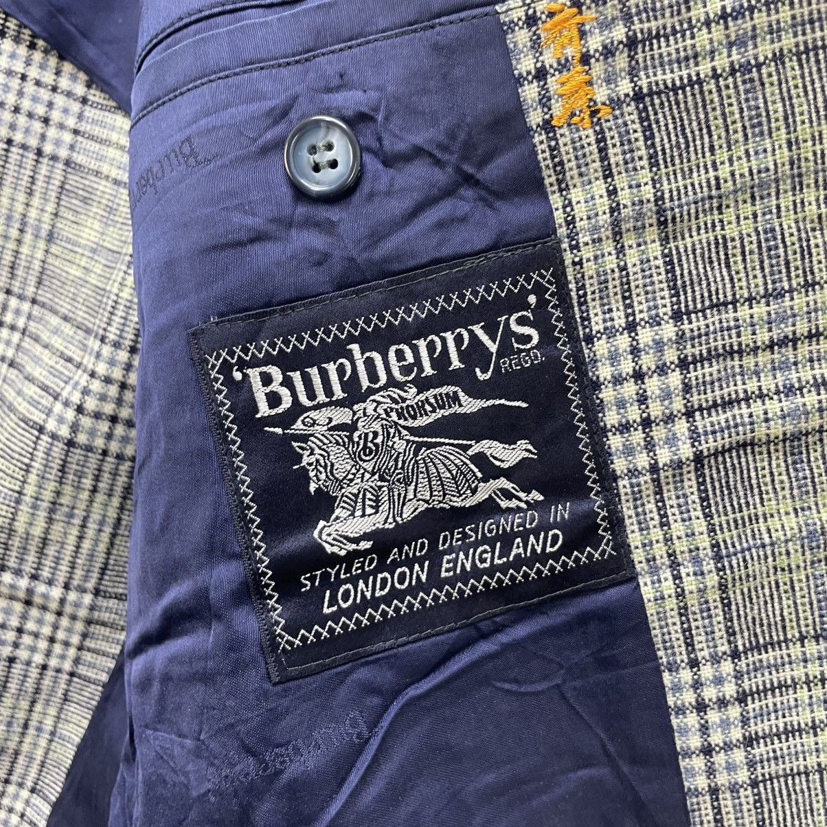 Burberry 💥Vintage Burberrys Checked Blazer Jacket Size US M / EU 48-50 / 2 - 5 Thumbnail