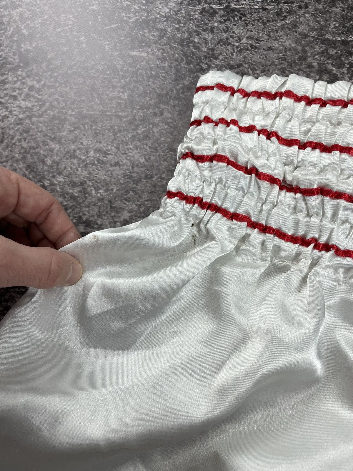 Japanese Brand × Vintage Vintage Muay Thai Boxing No Fear Shorts MMA Size US 34 / EU 50 - 8 Thumbnail