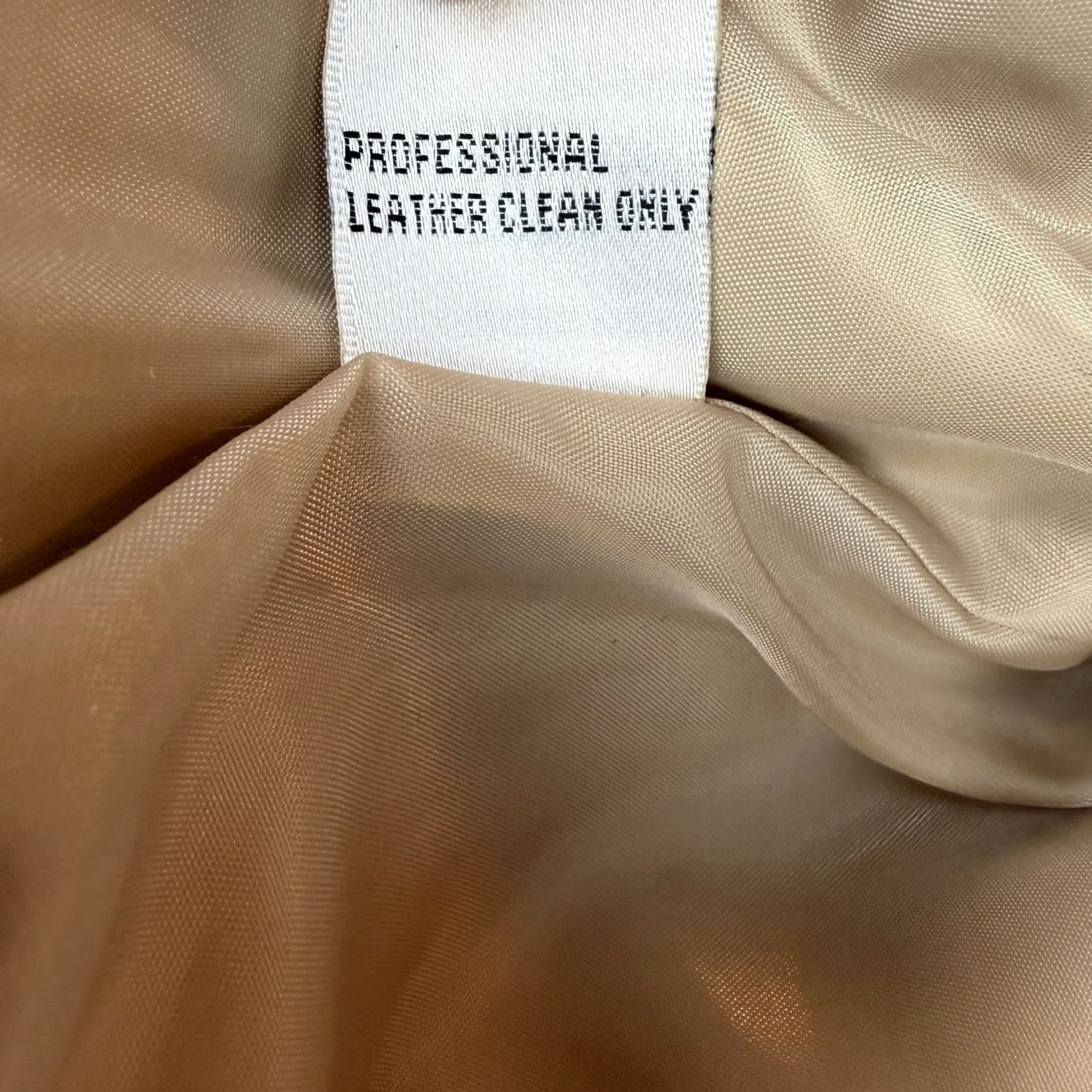 Vintage Yvonne & Marie Suede Leather Jacket Womens M Beige Ruffle Open Basic Jacket CapSule Read Size M / US 6-8 / IT 42-44 - 7 Thumbnail
