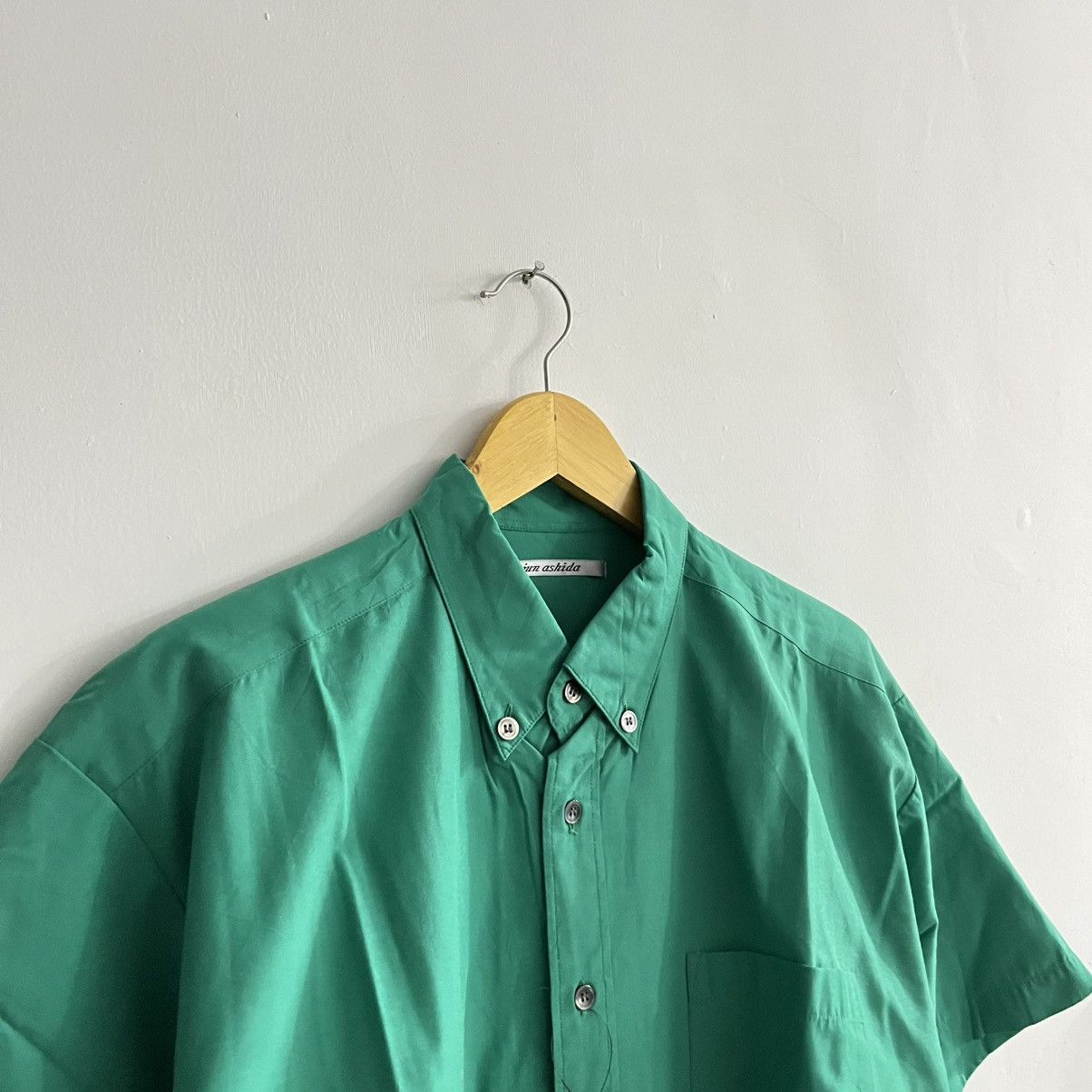 Japanese Brand Jun Ashida - Basic Minimalist Button Up Shirt Size US XL / EU 56 / 4 - 3 Thumbnail