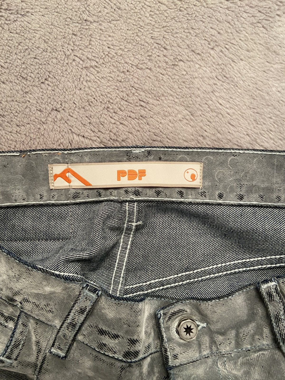 PDF PDF Channel Fat Angelo flock pant Size US 31 - 10 Thumbnail