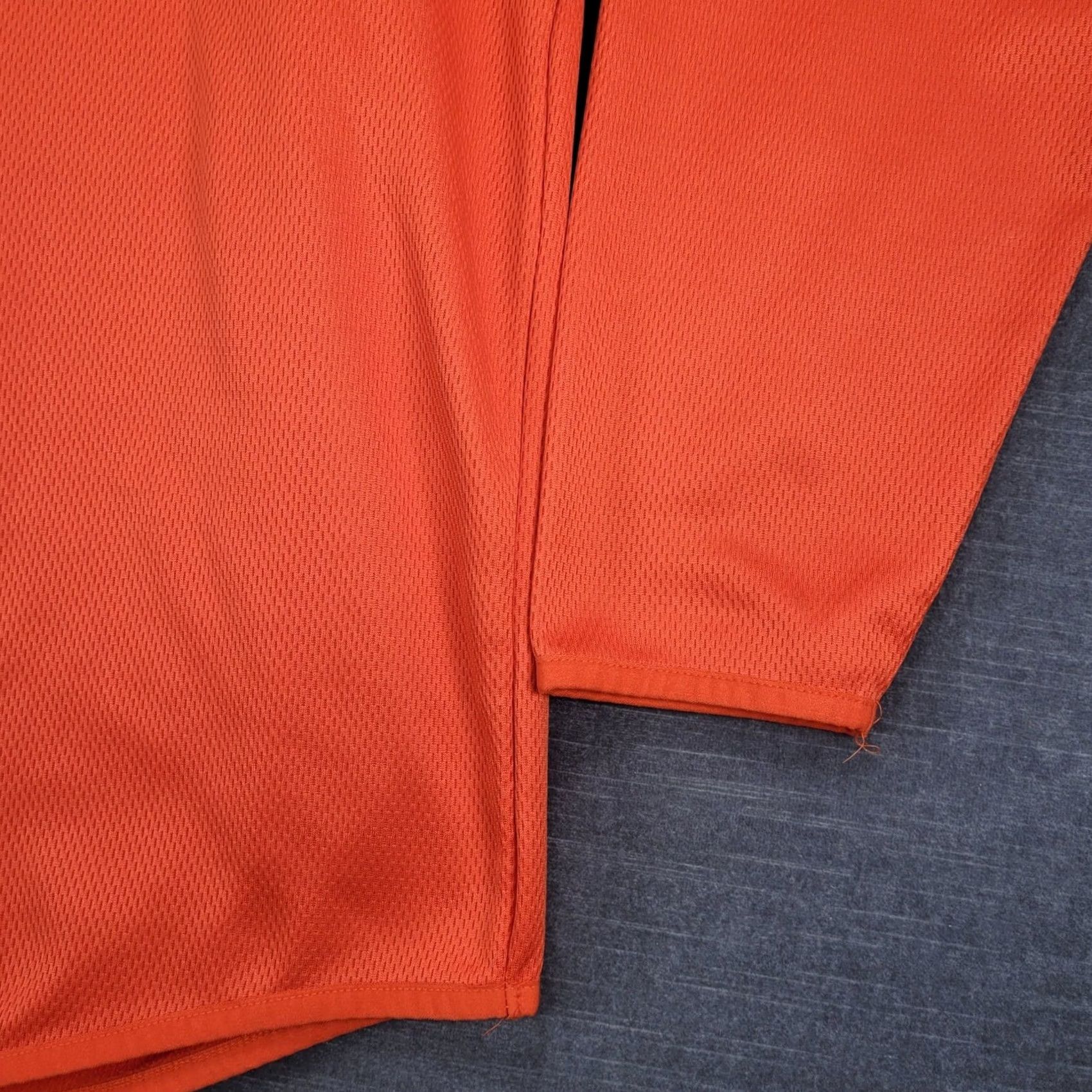 Vintage Majestic Clemson Tigers Long Sleeve Shirt Top Orange White L Size US L / EU 52-54 / 3 - 3 Thumbnail
