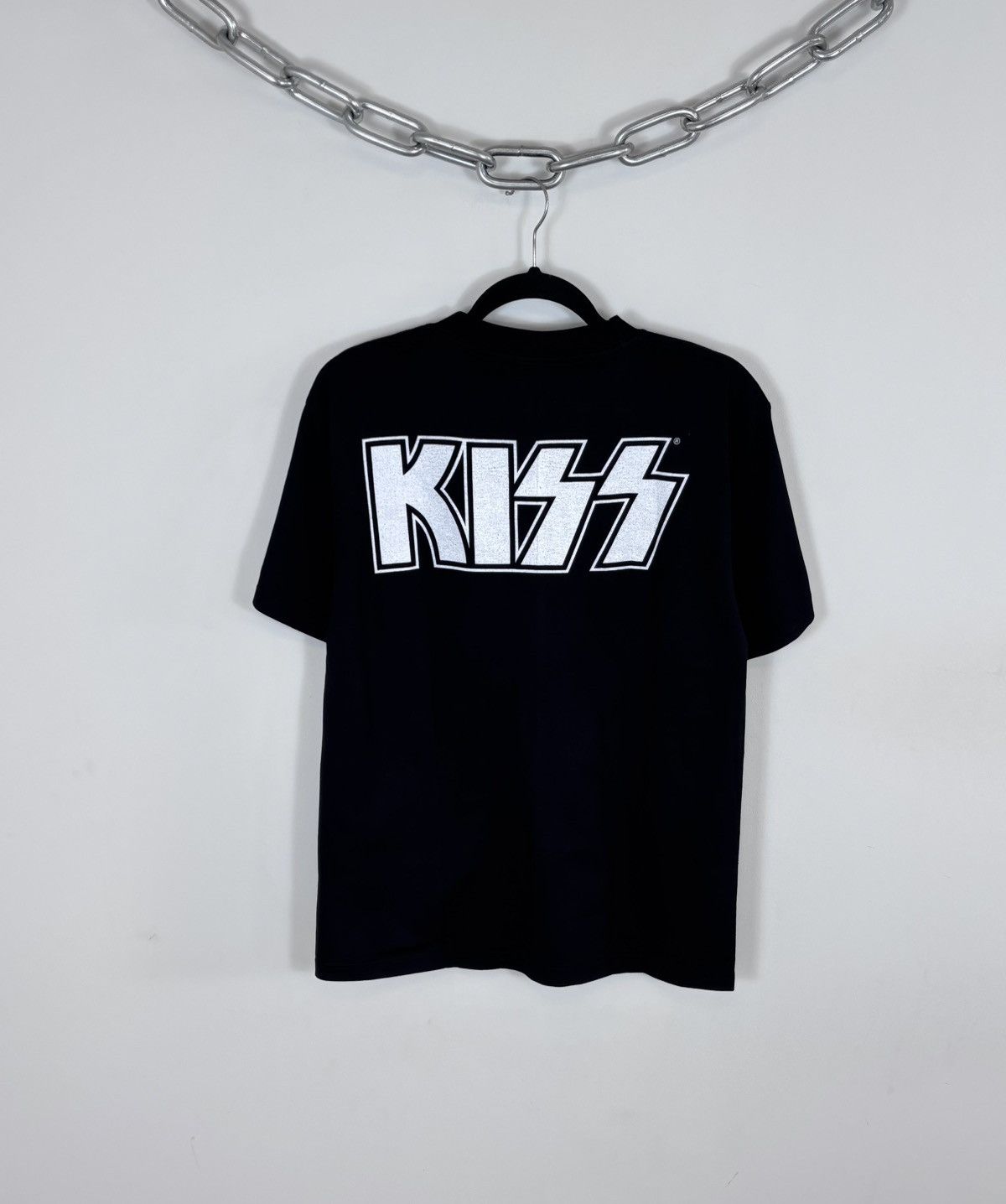 Band Tees Vintage Kiss 2000 Farewell World Tour Black Band T-Shirt Tee Size US M / EU 48-50 / 2 - 11 Thumbnail