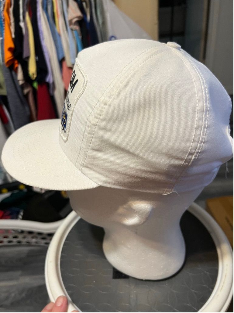 Other Vintage UAW-GM Meeting the Challenge White Blue Hat Size ONE SIZE - 2 Thumbnail