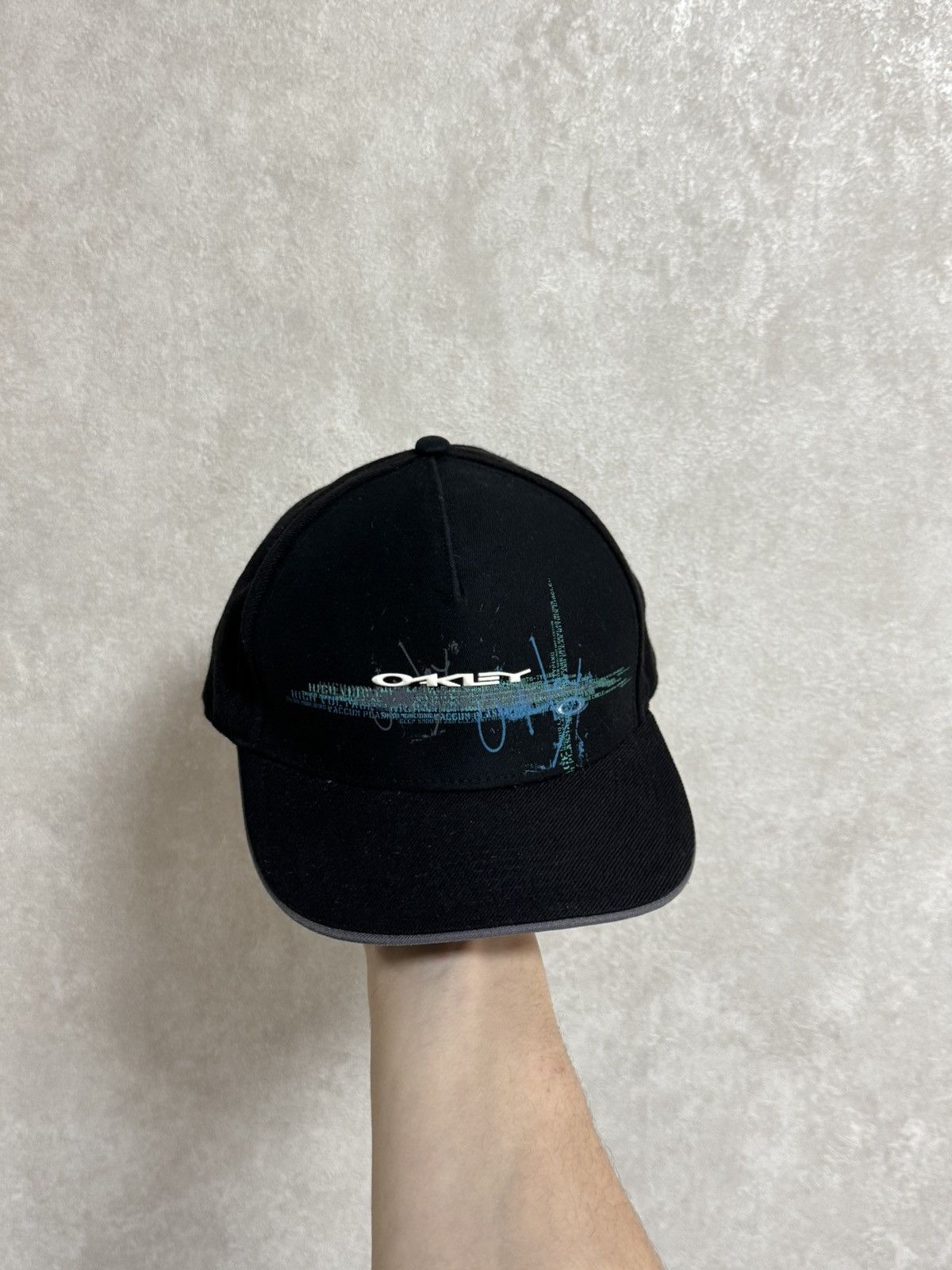 Oakley × Vintage Vintage Oakley Y2K big logo cap hat Size ONE SIZE - 1 Thumbnail