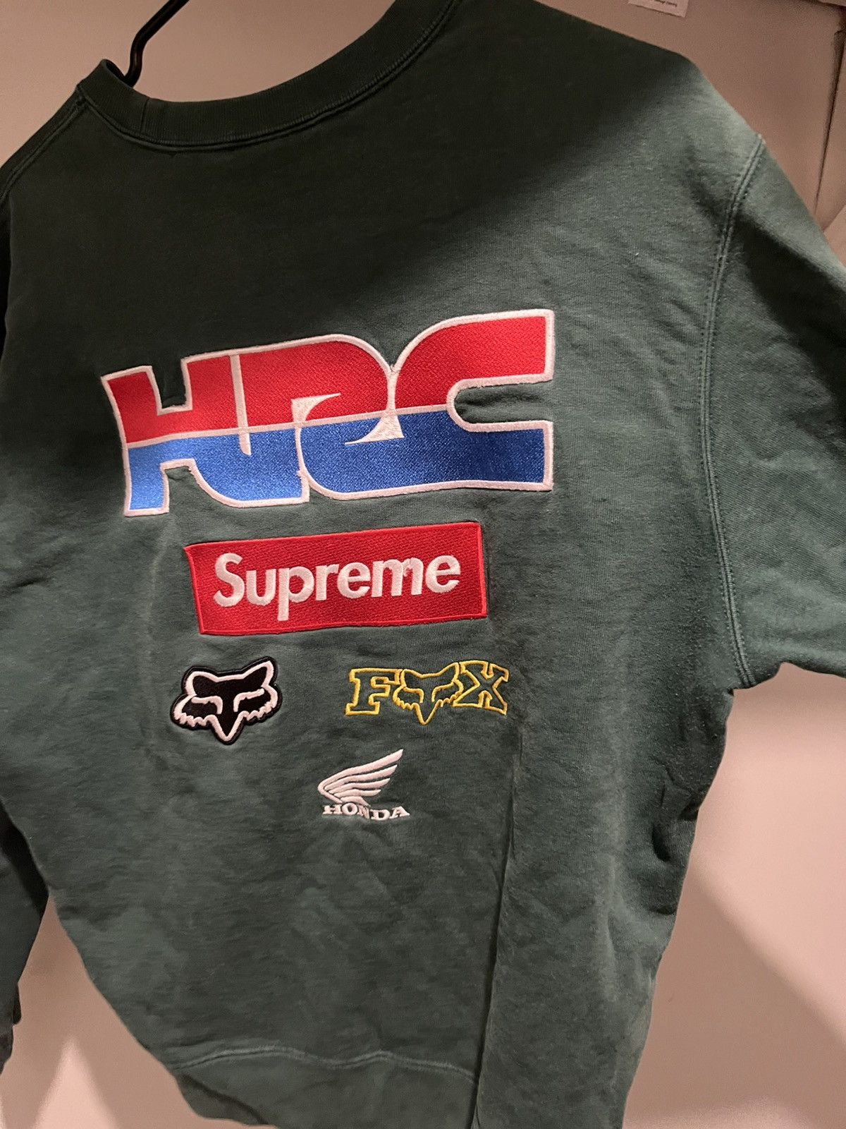 Fox Racing × Supreme SUPREME X FOX RACING COLLAB SWEATER Size US M / EU 48-50 / 2 - 2 Thumbnail