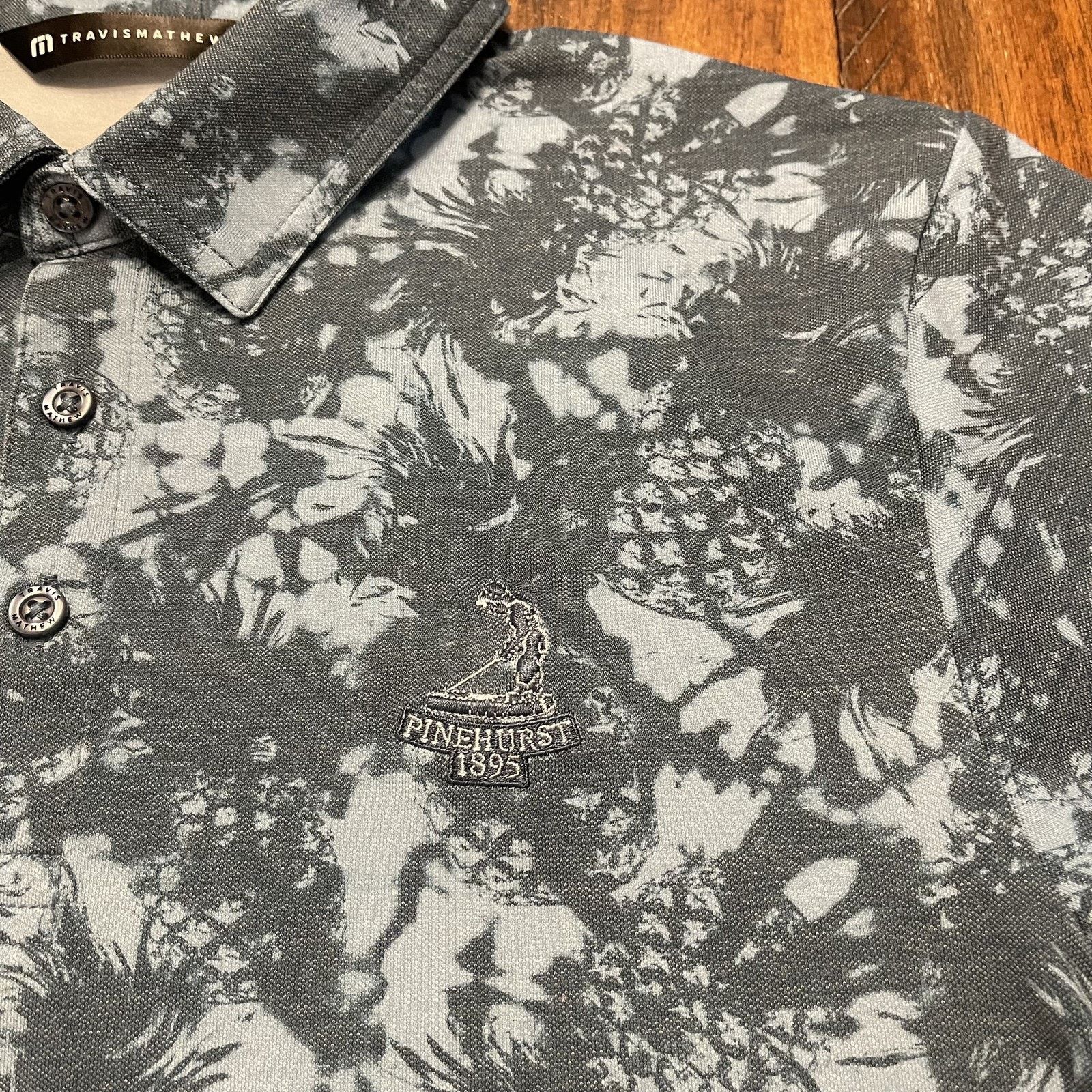 TravisMathew Travis Mathew Polo Shirt Men Medium Pinehurst 1895 Peru Size US M / EU 48-50 / 2 - 5 Thumbnail