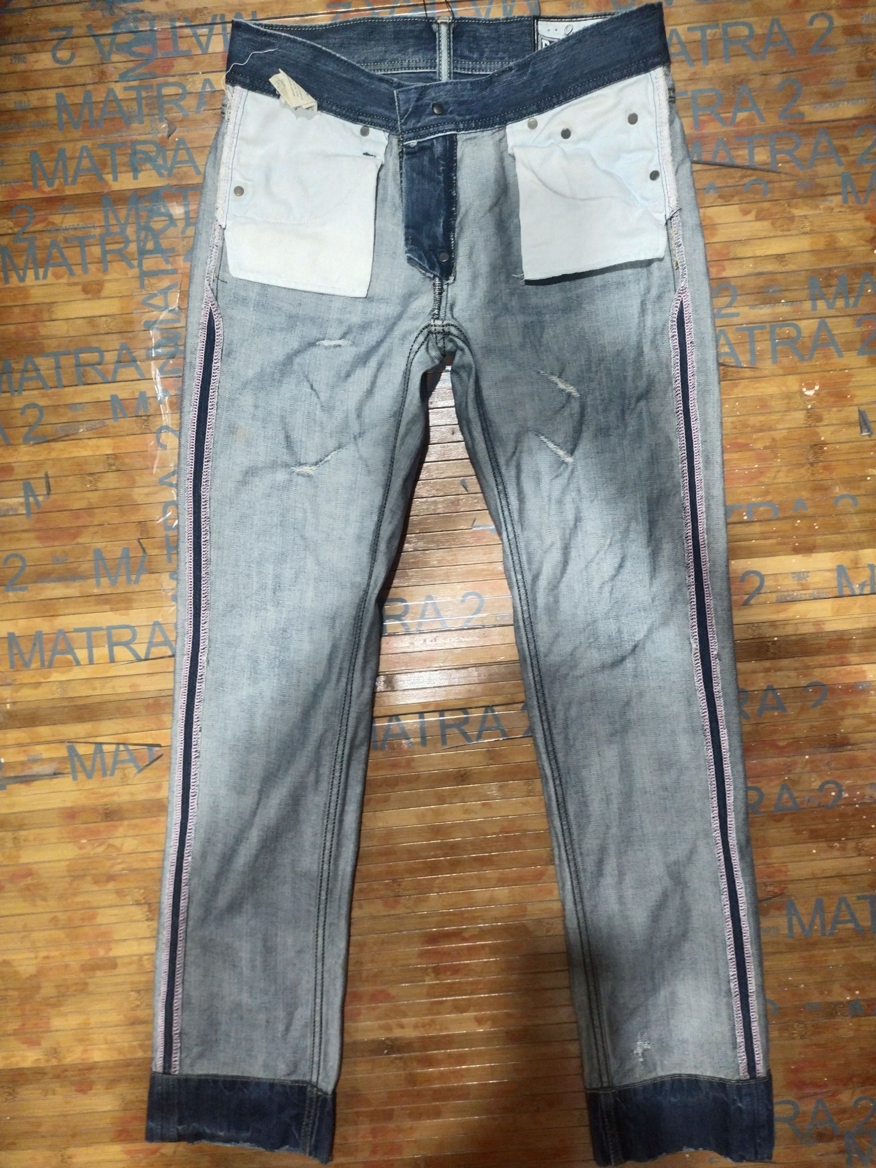 Japanese Brand × Vintage Vintage Women Jeans Rodeo*️⃣Crowns Sz 27" Size 27" / US 4 / IT 40 - 14 Thumbnail