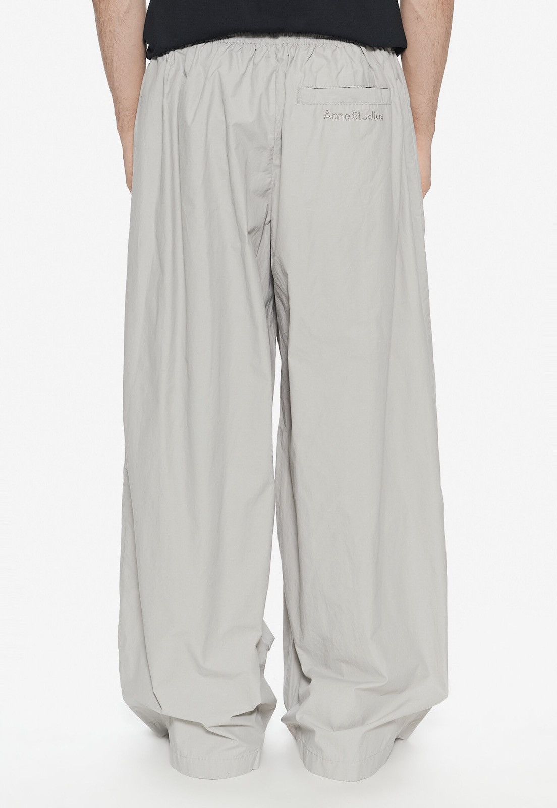 Acne Studios Acne Studios Pubbero Wide-Leg Cotton & Nylon Pants Size US 32 / EU 48 - 2 Thumbnail