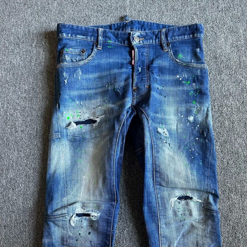 Other Dsquared2 size 44 Paint splash jeans Size US 28 / EU 44 - 2 Thumbnail