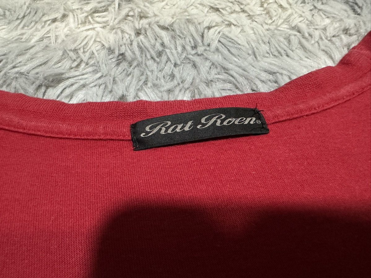 Roen 🔥Y2K Archived Rat Roen Asymmetrical Shirt Goth Punk Size US M / EU 48-50 / 2 - 10 Thumbnail