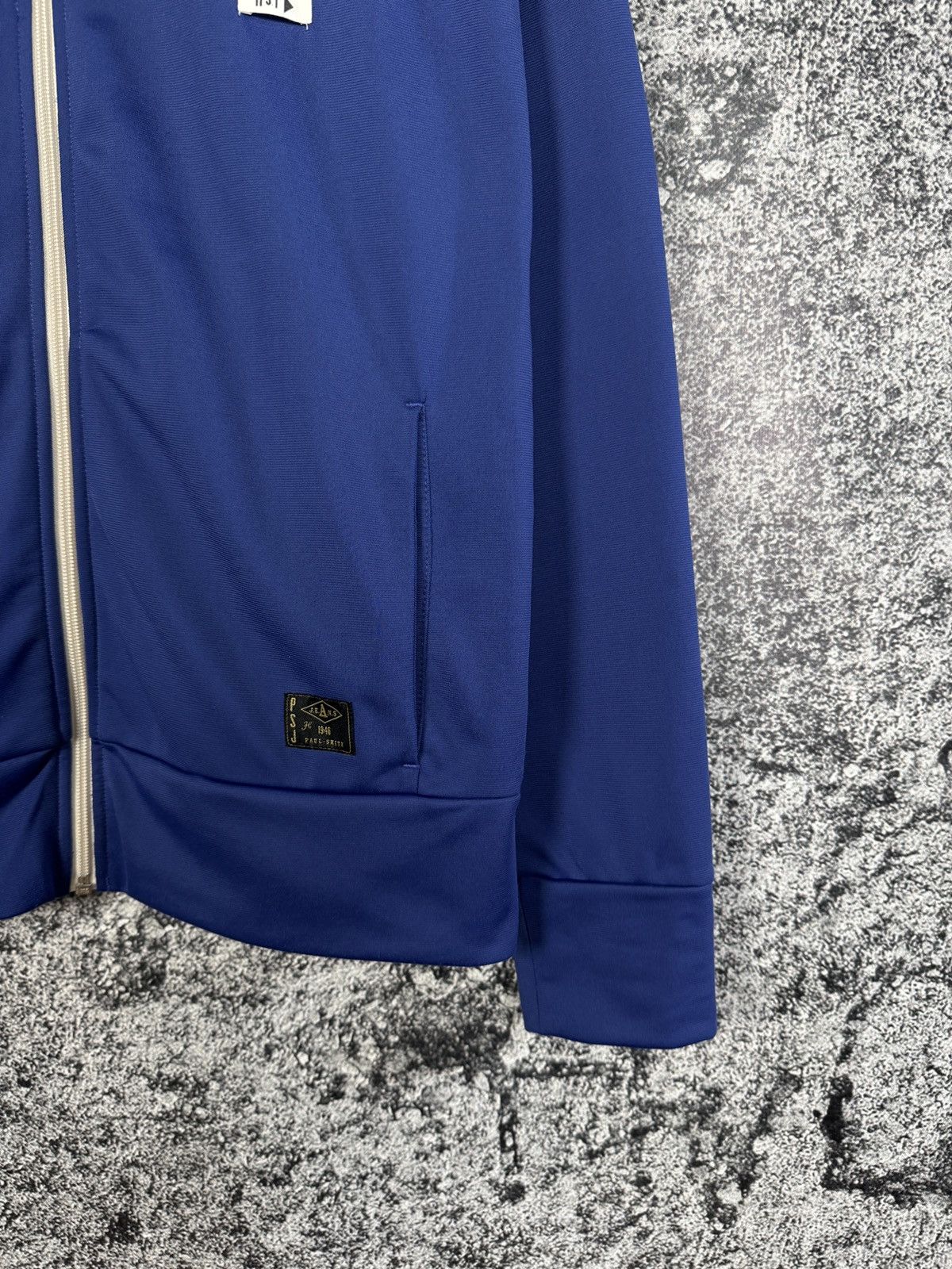 Paul Smith Paul Smith Zip Up Track Jacket Alpha Pullover Big Logo Sz L Size US L / EU 52-54 / 3 - 6 Thumbnail