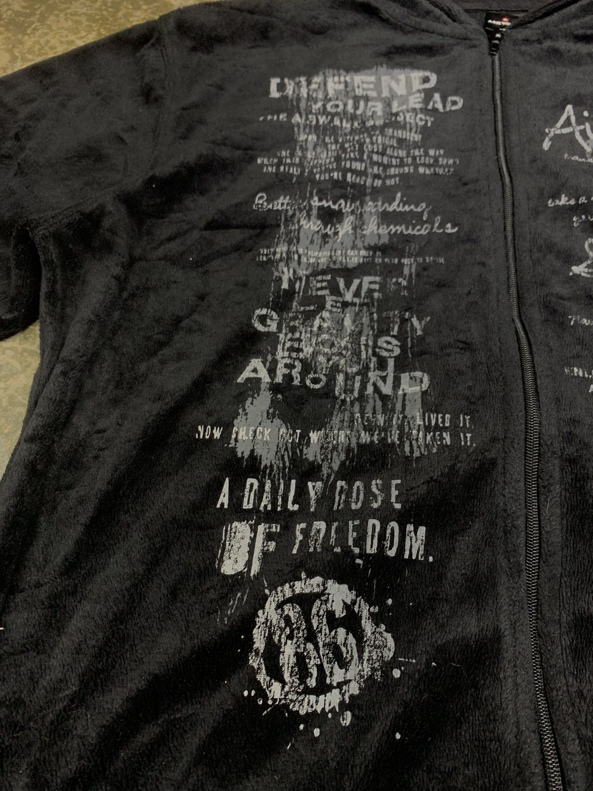 Airwalk × Japanese Brand × Vintage Y2K Airwalk fleece hoddie rare Size US L / EU 52-54 / 3 - 5 Thumbnail