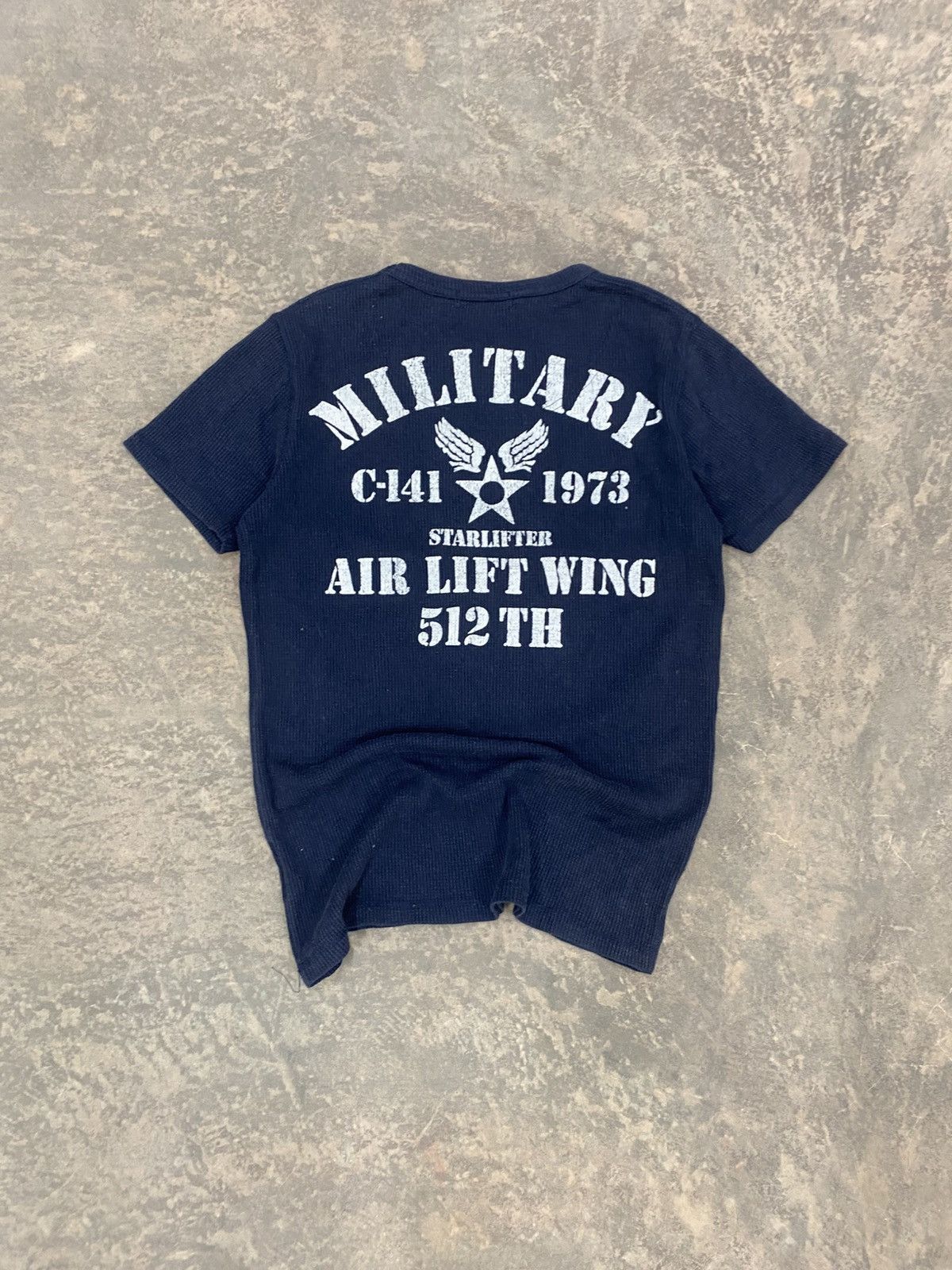 Japanese Brand BULLET NOISE KNIT WAFFLE MILITARY AIR FORCE Size US M / EU 48-50 / 2 - 2 Thumbnail
