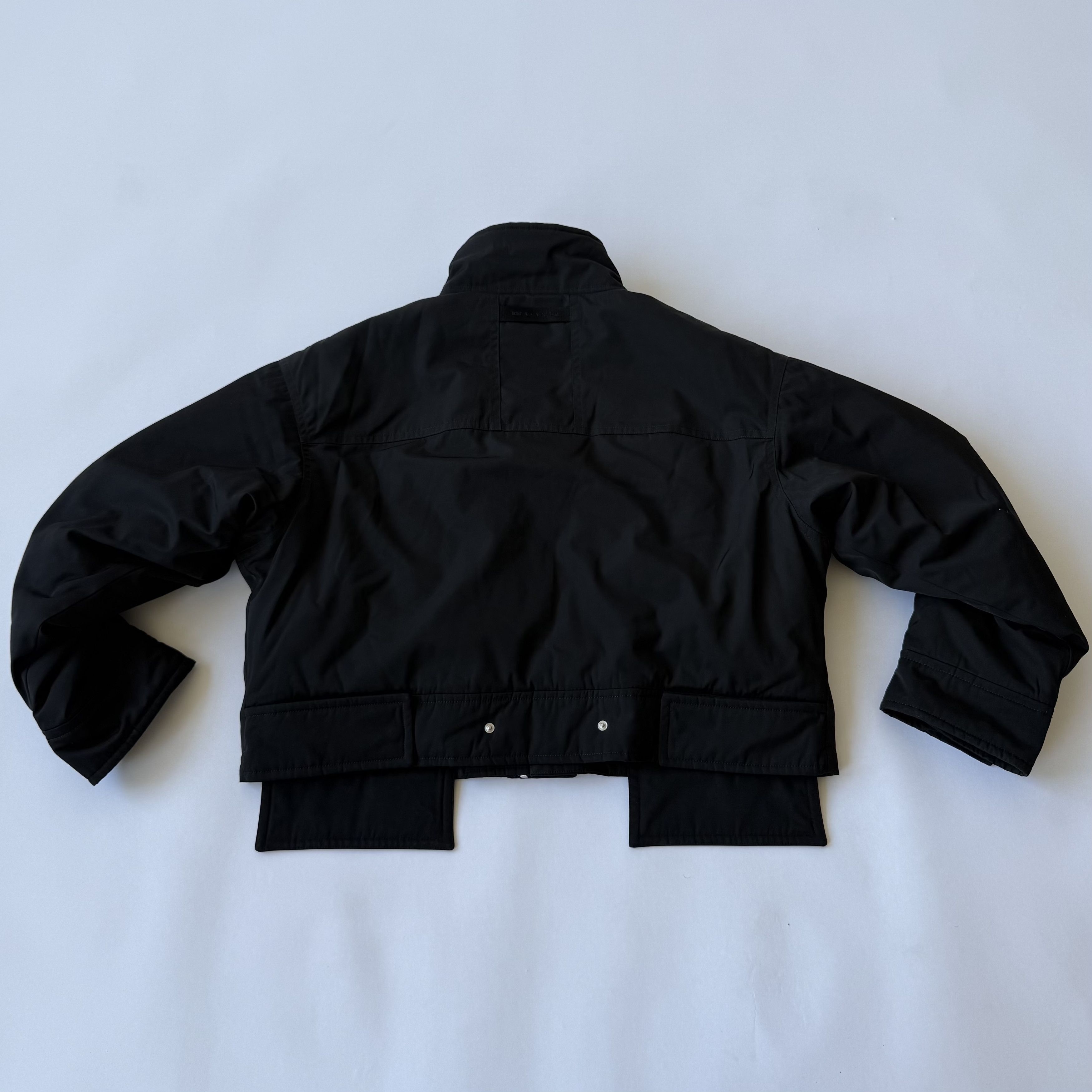 1017 ALYX 9SM 1017 ALYX 9SM Black Aviator Bomber Jacket Size US XL / EU 56 / 4 - 4 Thumbnail