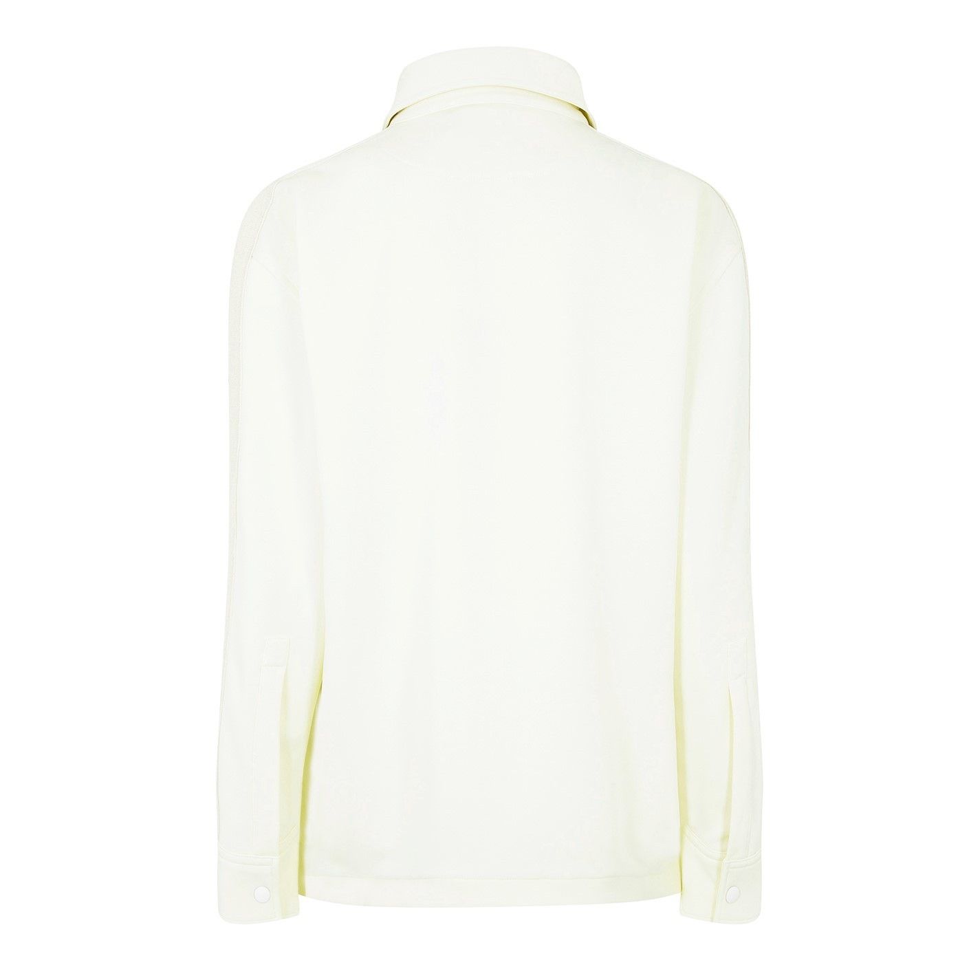 Palm Angels o1g2r1mq0325 Classic Track Shirt in Cream Size XS / US 0-2 / IT 36-38 - 2 Thumbnail