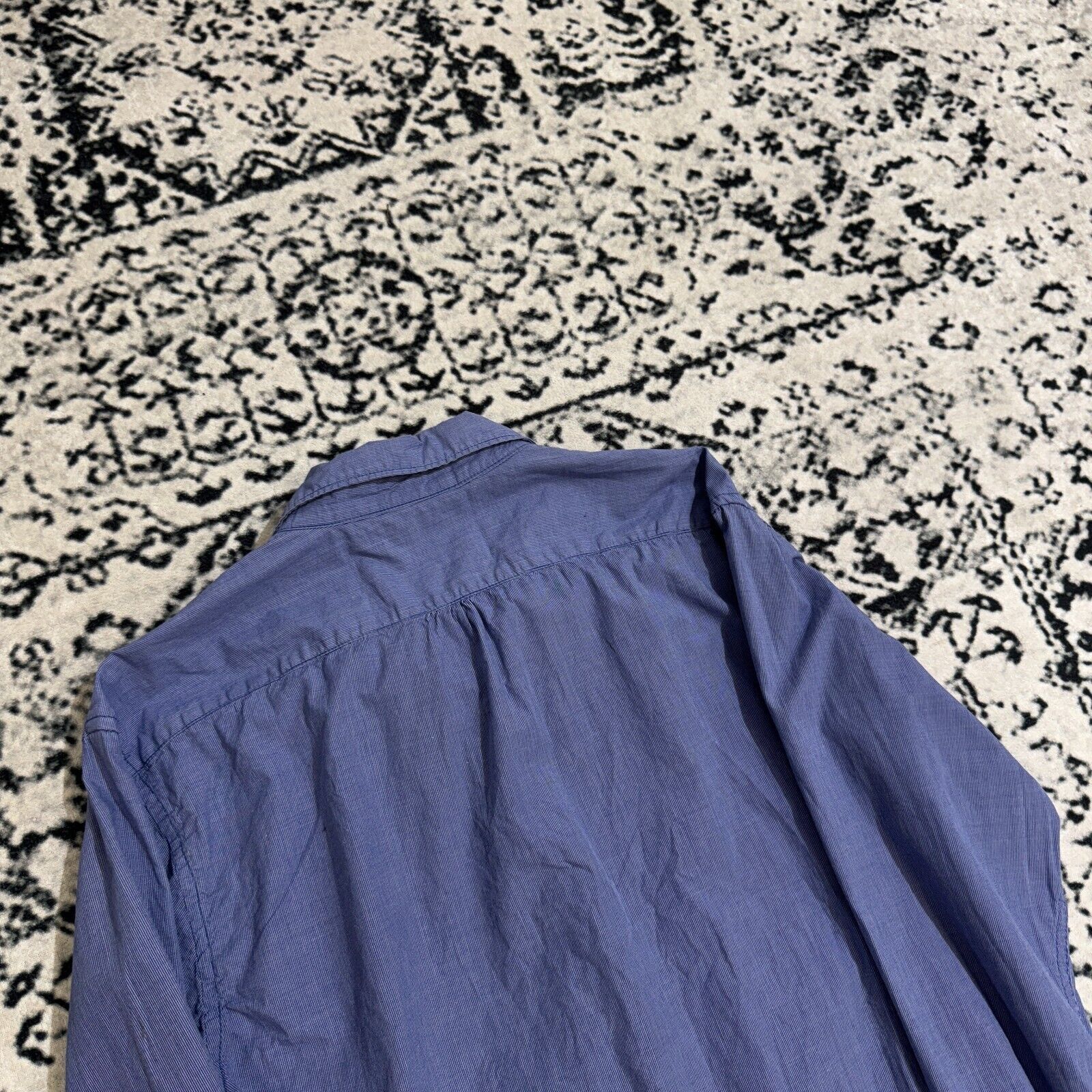 Scotch & Soda × Vintage Vintage Scotch Soda Unisex Blue Cotton Shirt Size L Y2K 90s Size US L / EU 52-54 / 3 - 15 Thumbnail