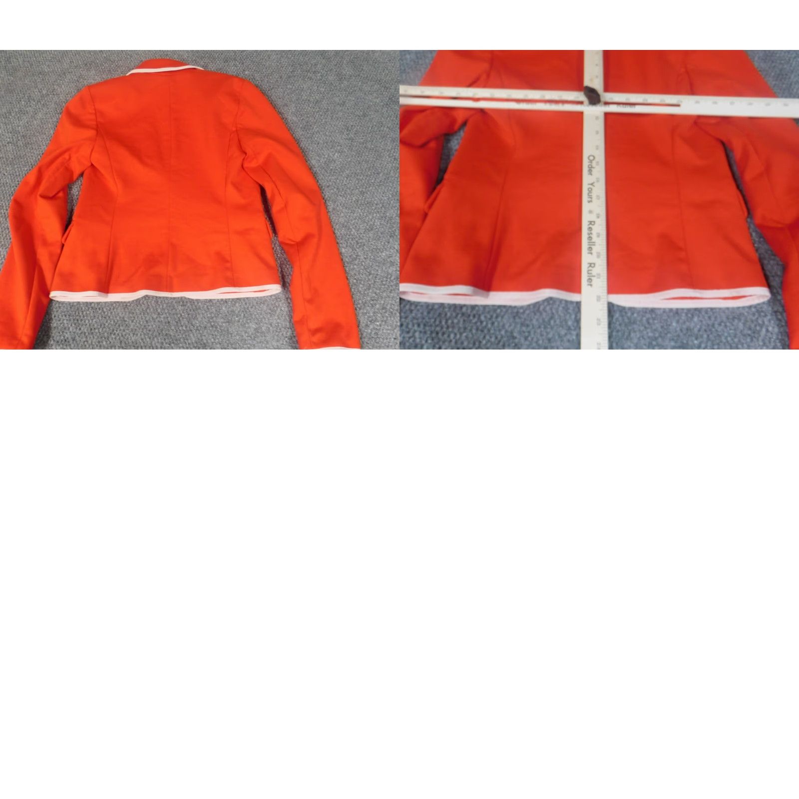 Gap Gap Women Blazer Jacket Orange 2 Button Preppy Casual Business Regular Size 2 Womens Blazer Fall Winter Vintage No Size XS / US 0-2 / IT 36-38 - 9 Thumbnail