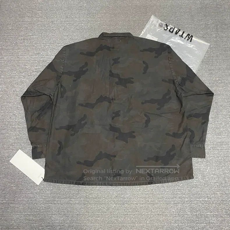 Wtaps Wtaps Camouflage water-washed four-pocket jacket Size US XL / EU 56 / 4 - 3 Thumbnail