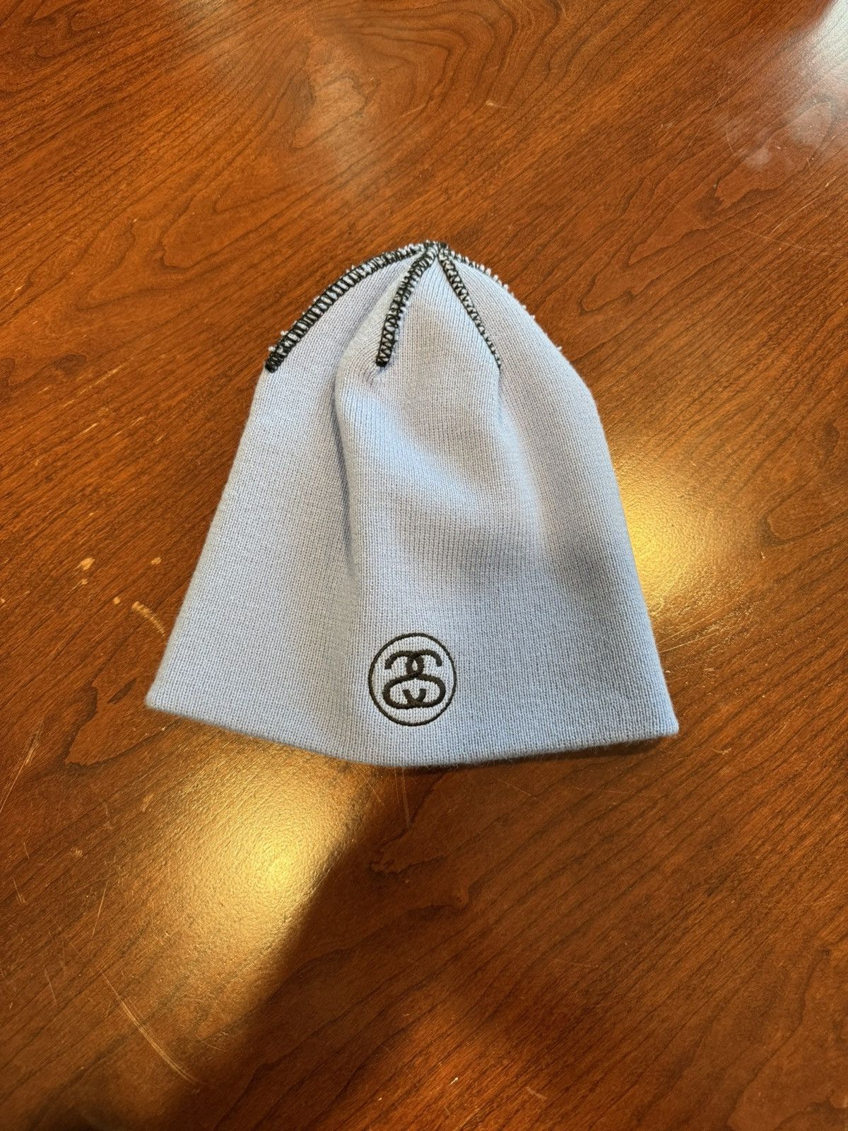 Stussy Stussy Blue Beanie Size ONE SIZE - 1 Thumbnail