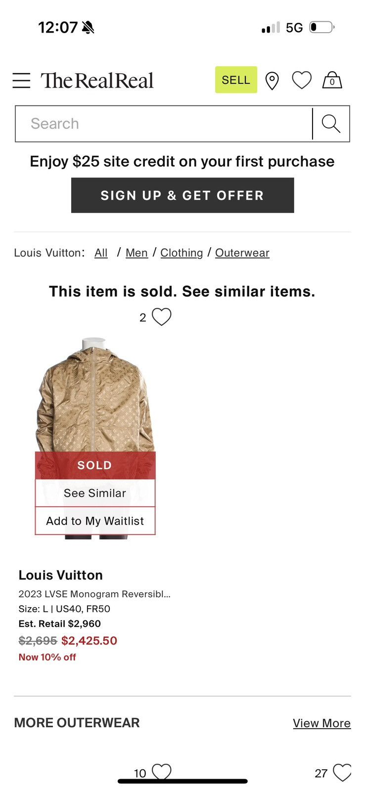 Louis Vuitton LOUIS VUITTON reversible jacket sizes in photos by tape Size US M / EU 48-50 / 2 - 16 Thumbnail