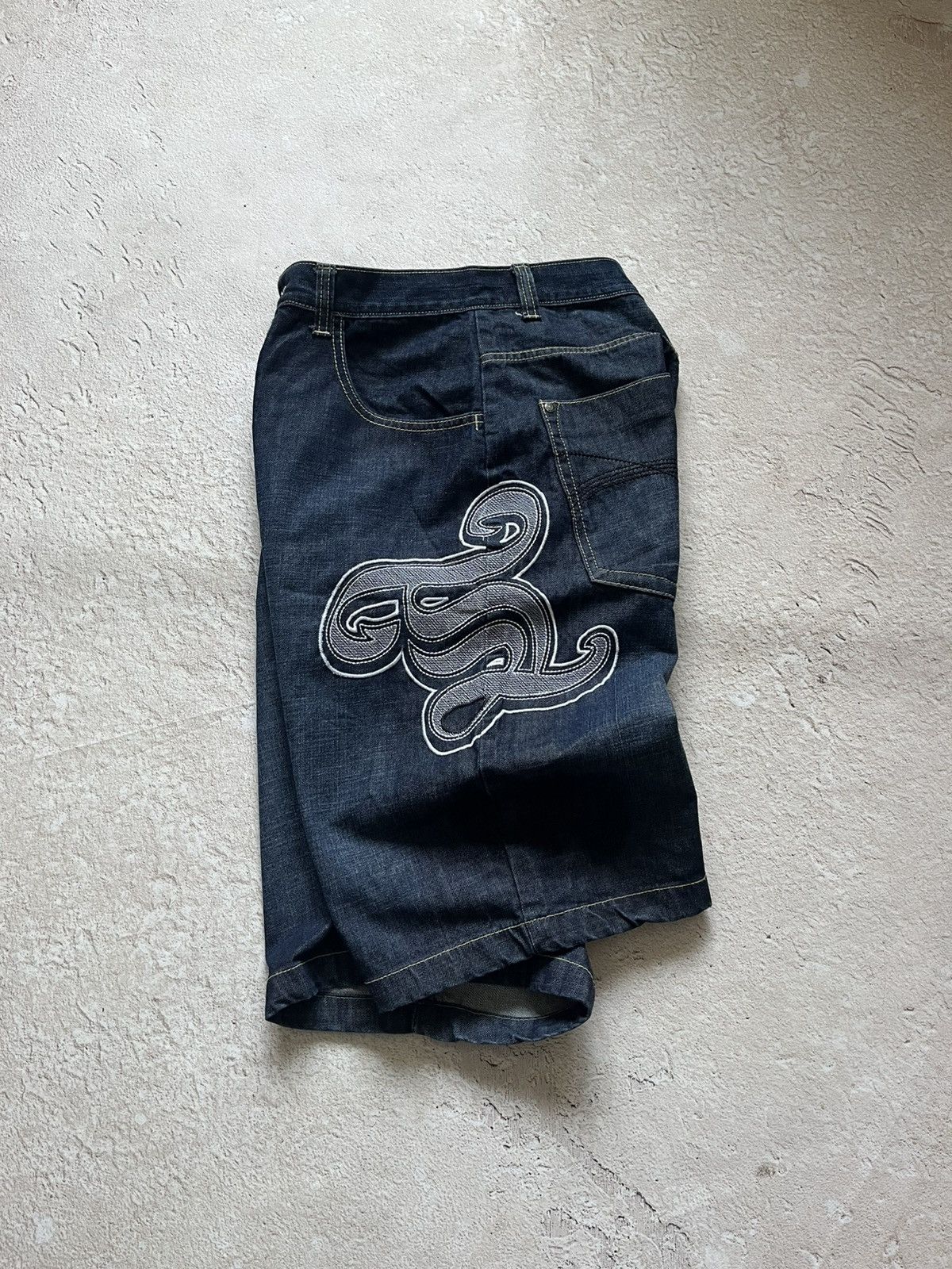 Southpole VTG y2k baggy jeans shorts jorts 90 southpole carpenter Y2K Size US 34 / EU 50 - 1 Thumbnail
