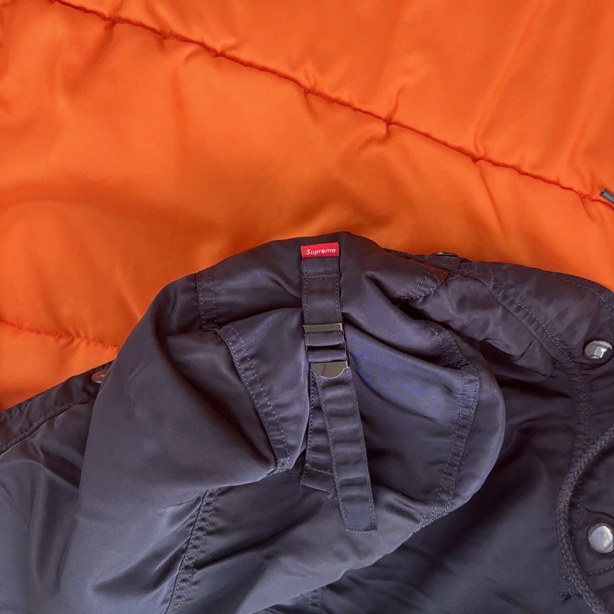 Supreme Supreme Arc Logo N-3B parka Size US M / EU 48-50 / 2 - 5 Thumbnail