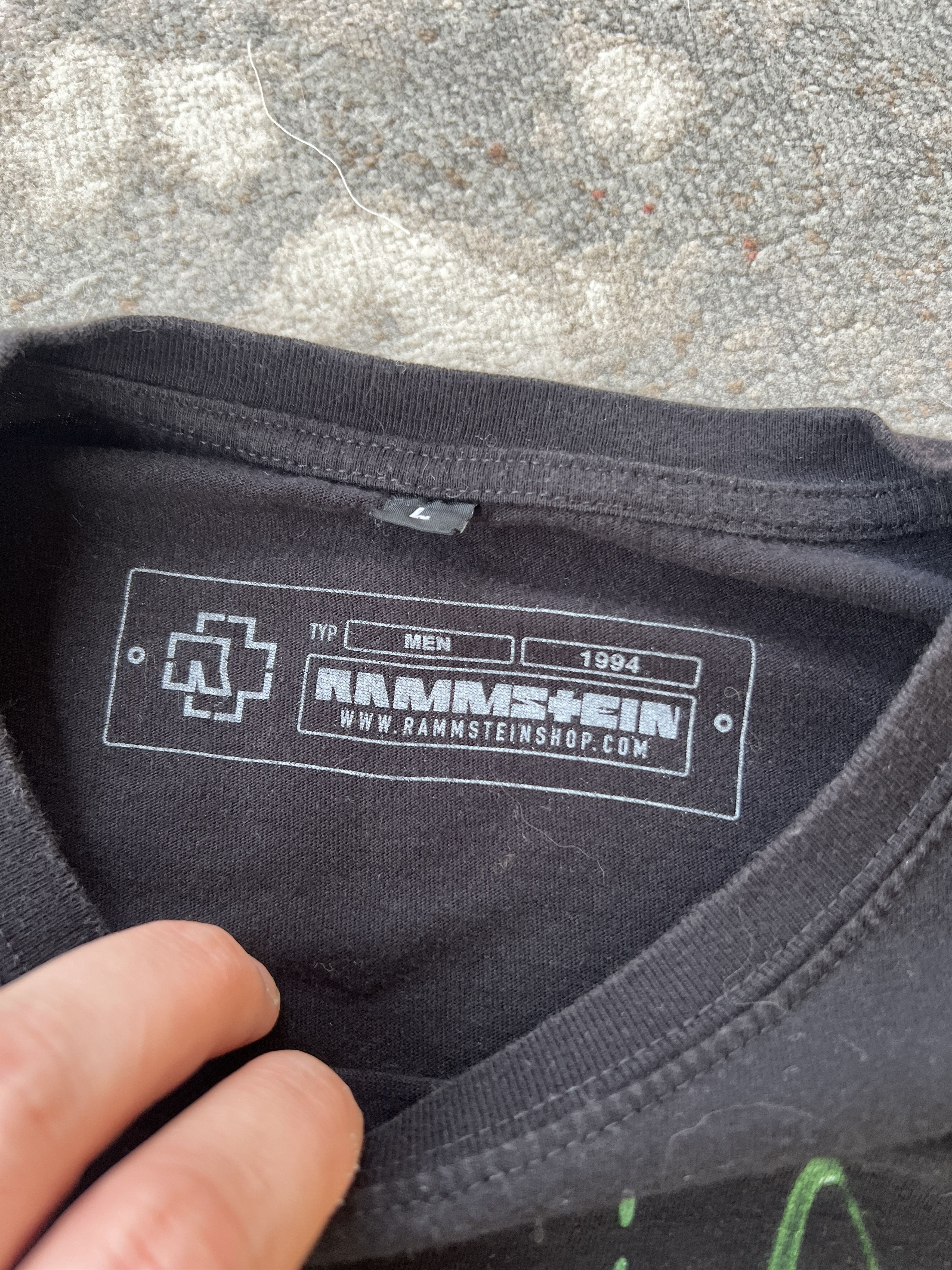 Band Tees Rammstein Links 2-3-4 Tee Size US L / EU 52-54 / 3 - 2 Thumbnail