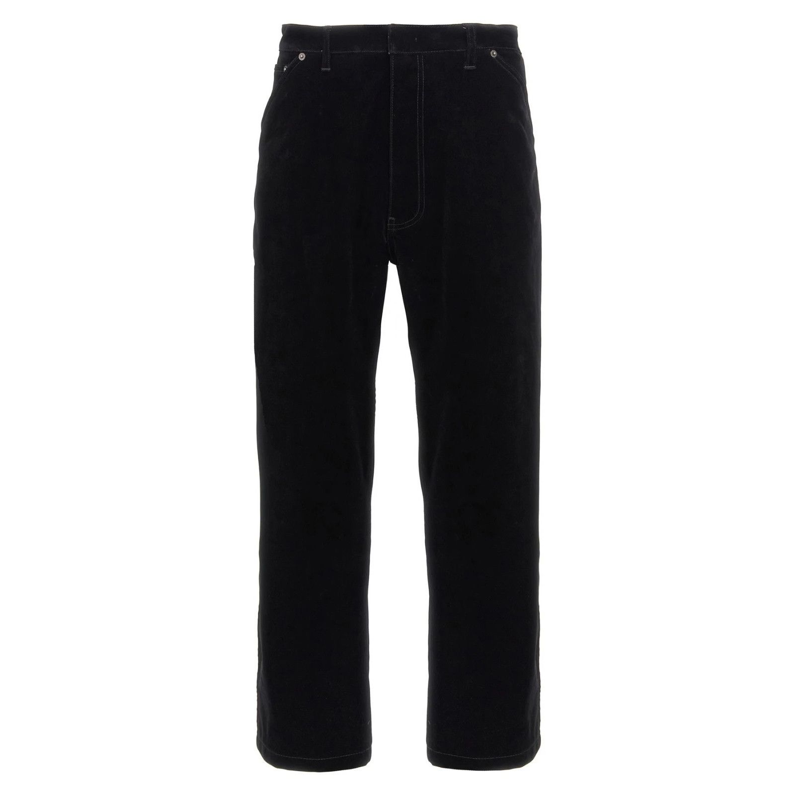 Prada PRADA Black Velvet Pants New & Authentic (Men's size:US 32;) Size US 32 / EU 48 - 1 Thumbnail