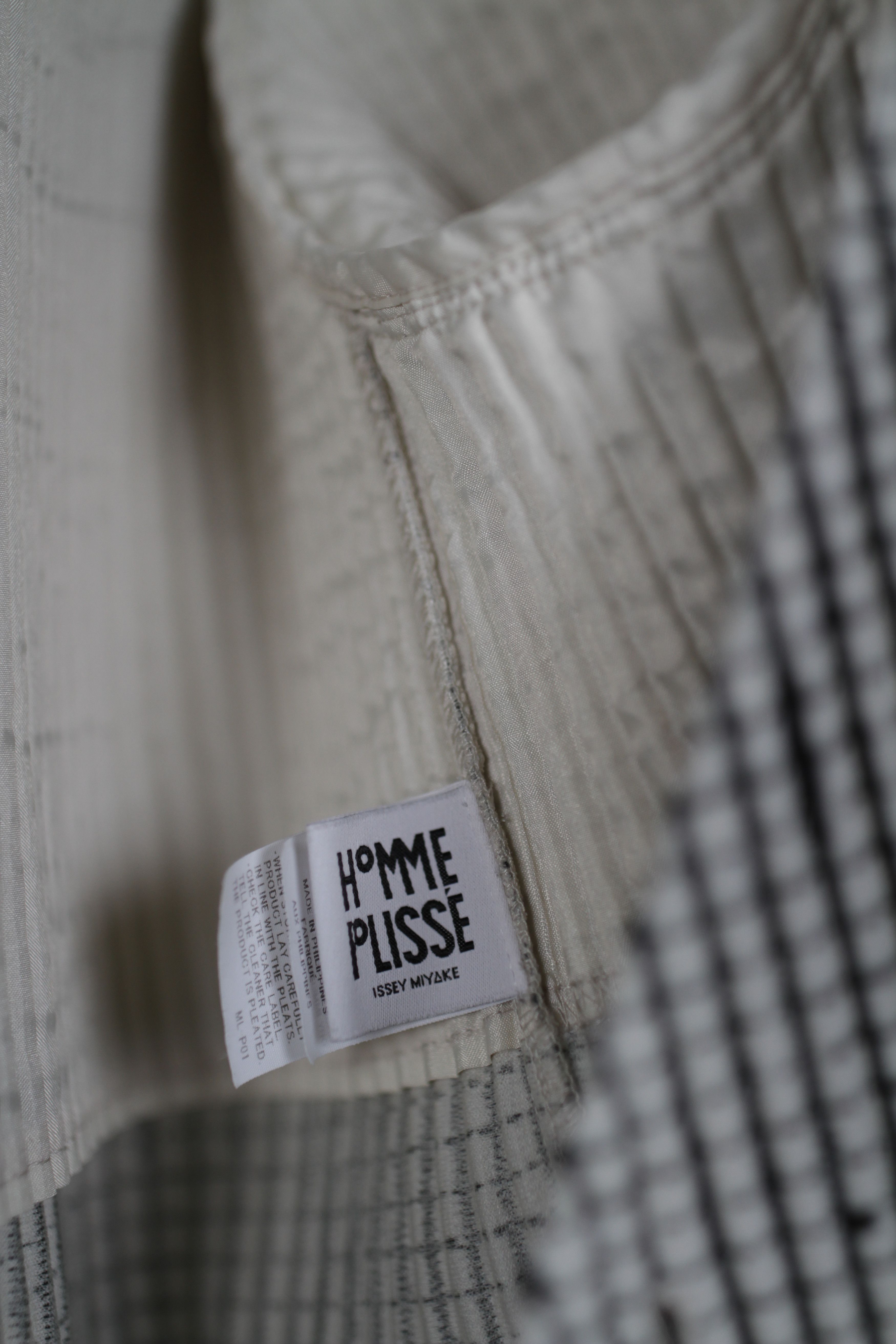 Issey Miyake Network Check Jacket Size US L / EU 52-54 / 3 - 7 Thumbnail