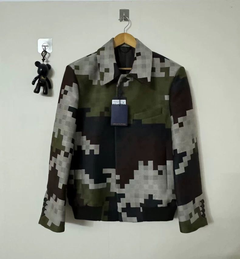 Louis Vuitton Louis Vuitton Feidun Camo Mosaic Jacket 2501-Nextarrow Size US M / EU 48-50 / 2 - 1 Thumbnail