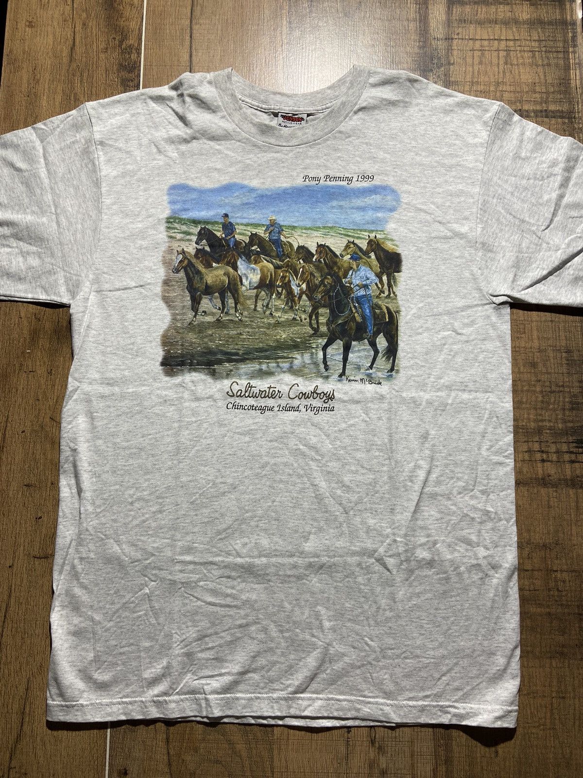 Other Salt water cowboys Virginia 1999 tee Size US XL / EU 56 / 4 - 1 Thumbnail