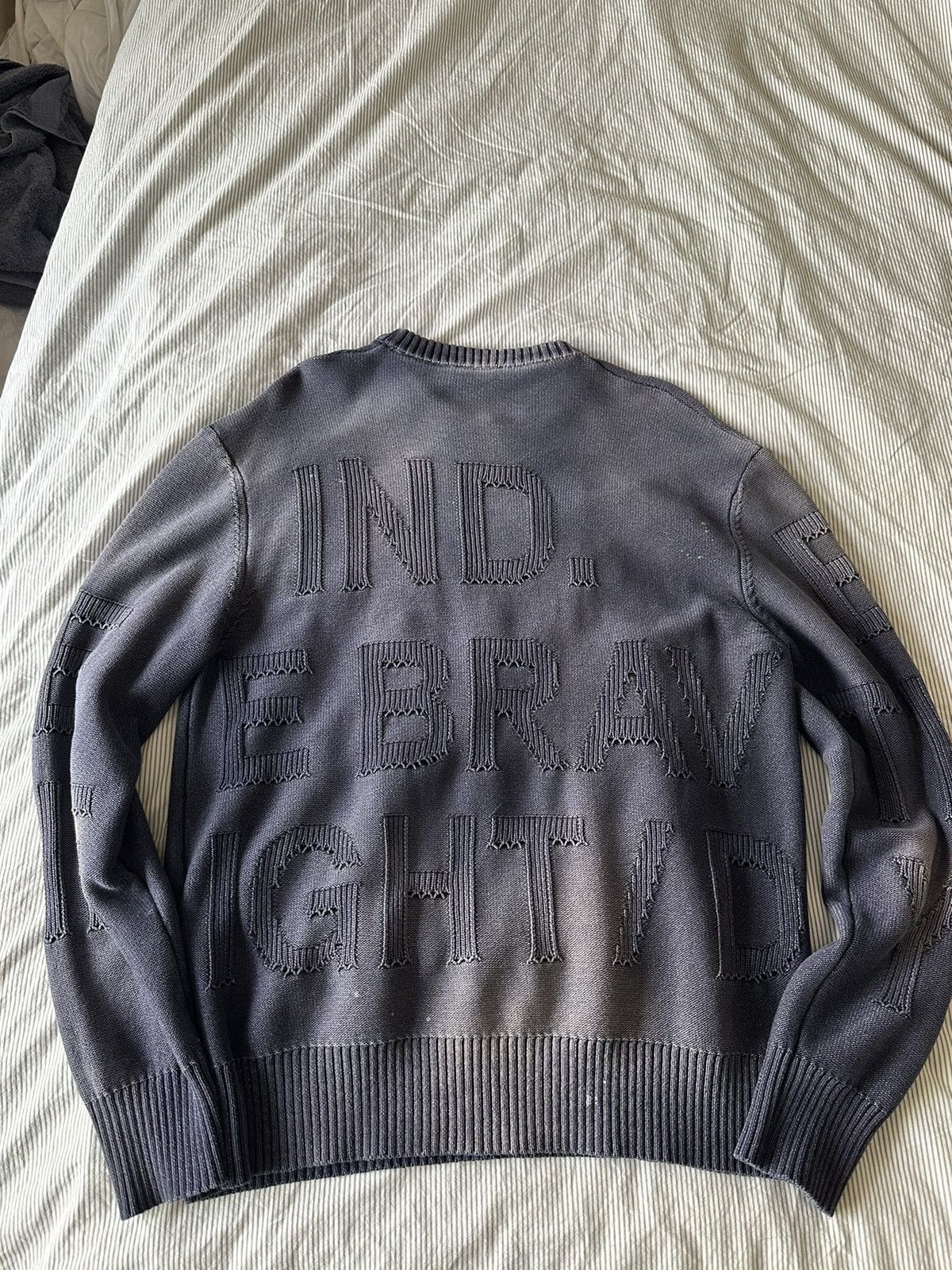 Diesel Diesel distressed knit sweater Size US M / EU 48-50 / 2 - 2 Thumbnail