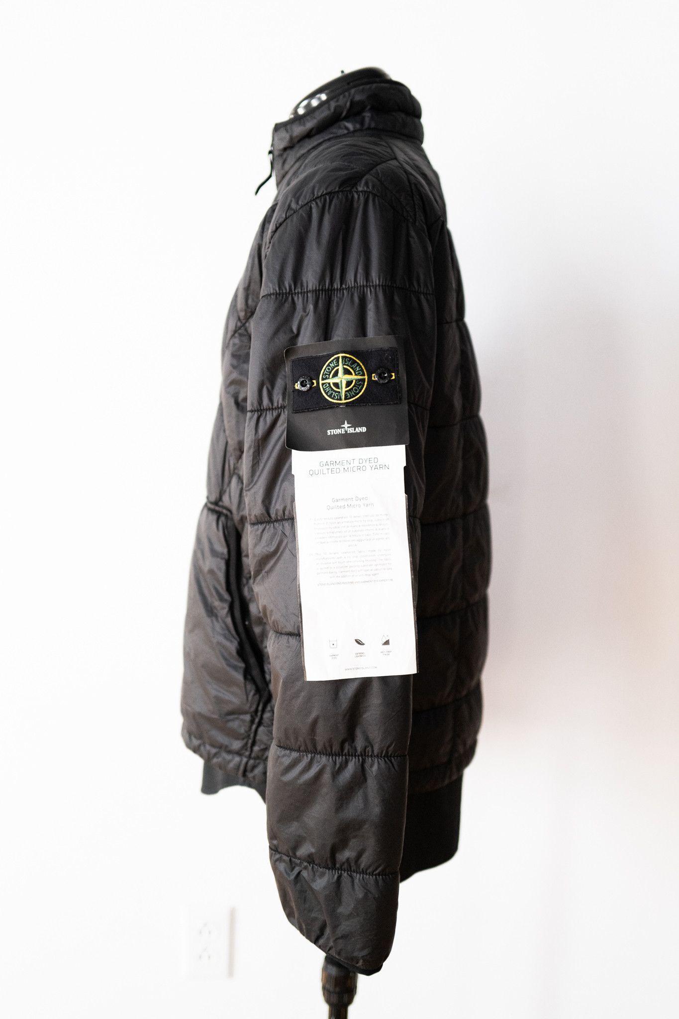 Stone Island STONE ISLAND GARMENT DYED QUILTED MICRO YARN PUFFER SZ L NWT Size US L / EU 52-54 / 3 - 2 Thumbnail
