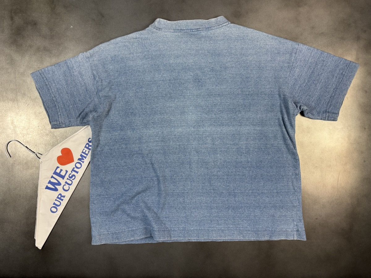 DKNY 1990s Vintage DKNY Tee Heather Crop Boxy Made in USA Donna K Size US S / EU 44-46 / 1 - 7 Thumbnail