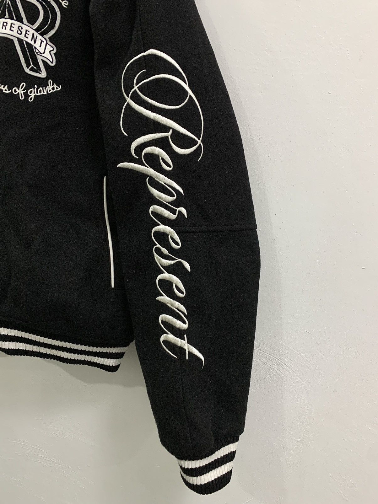 Represent Clo. REPRESENT CHERUB WOOL VARSITY JACKET Size US M / EU 48-50 / 2 - 6 Thumbnail