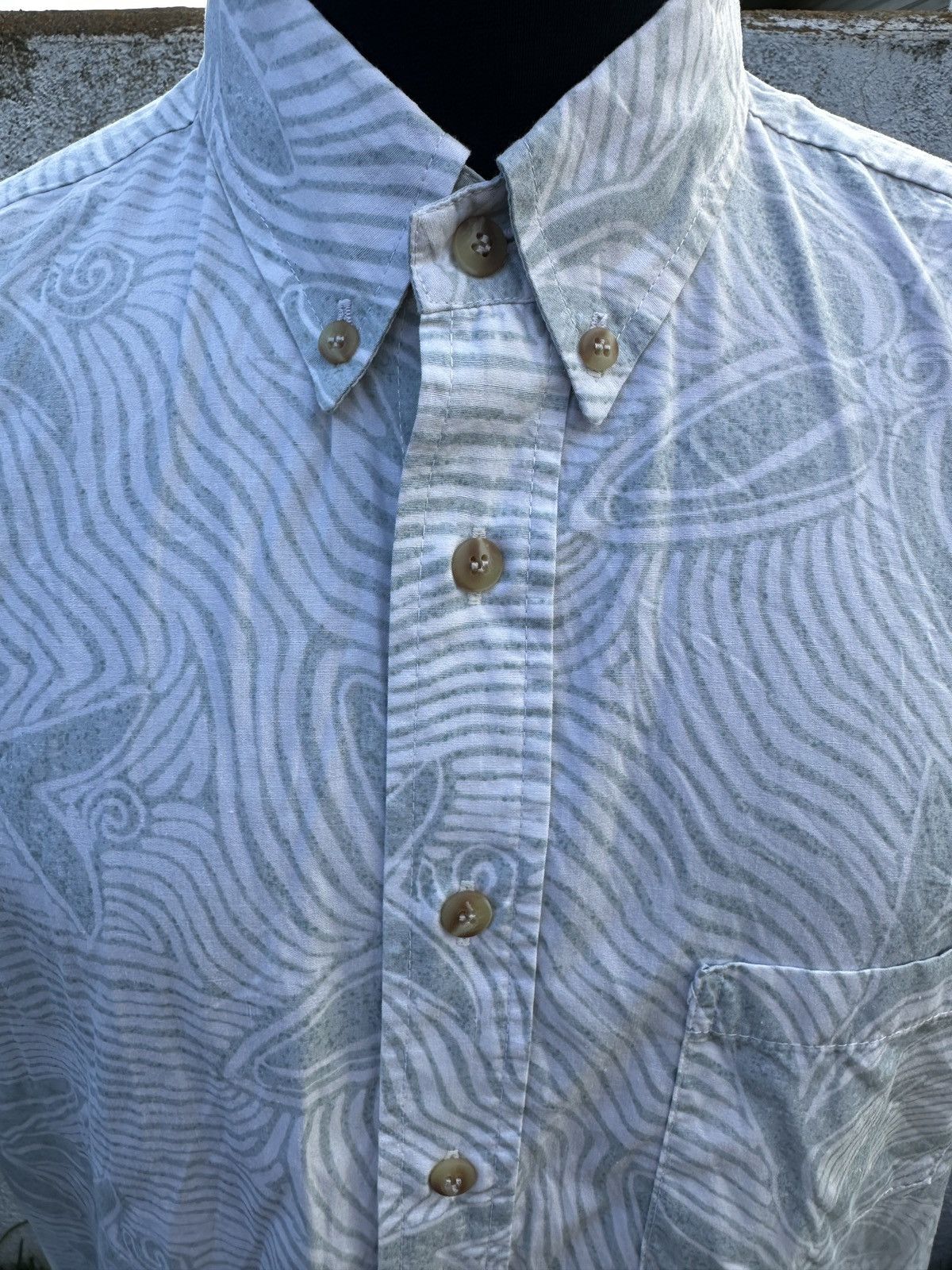 Other PreOwned Kahala Hawaiian Print Mint Green Men's Large Size US L / EU 52-54 / 3 - 3 Thumbnail