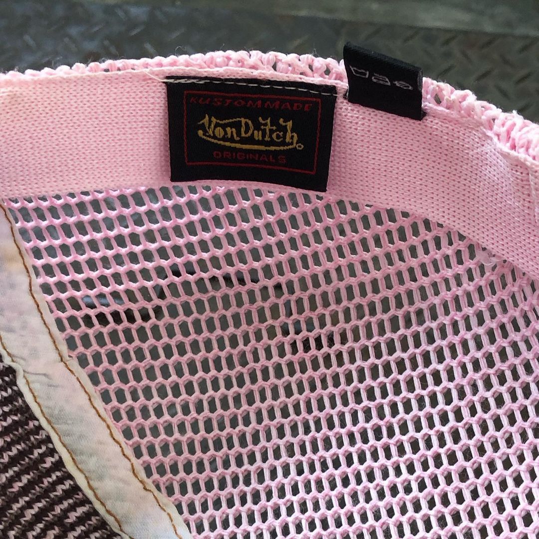 Von Dutch 🚫 SOLD 🚫 Vondutch Checkerboard Knitwear Trucker Hat Size ONE SIZE - 8 Thumbnail