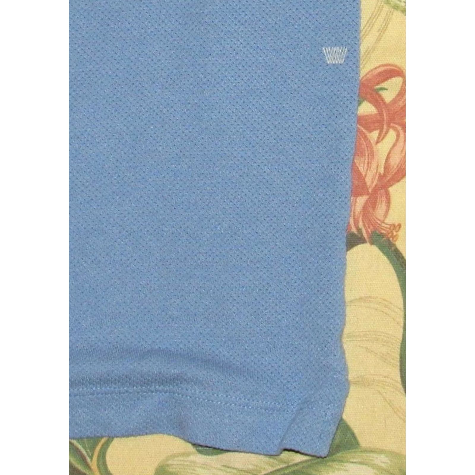 Vintage MACK WELDON Blue Short Sleeve Polo Shirt XL Mens Polo shirt Blue XL Size US XL / EU 56 / 4 - 3 Thumbnail