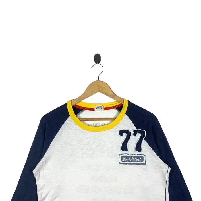 Vintage Vintage LOCAL MOTION HAWAII 77 Aloha Raglan Baggy Tee Shirt Size M / US 6-8 / IT 42-44 - 2 Thumbnail