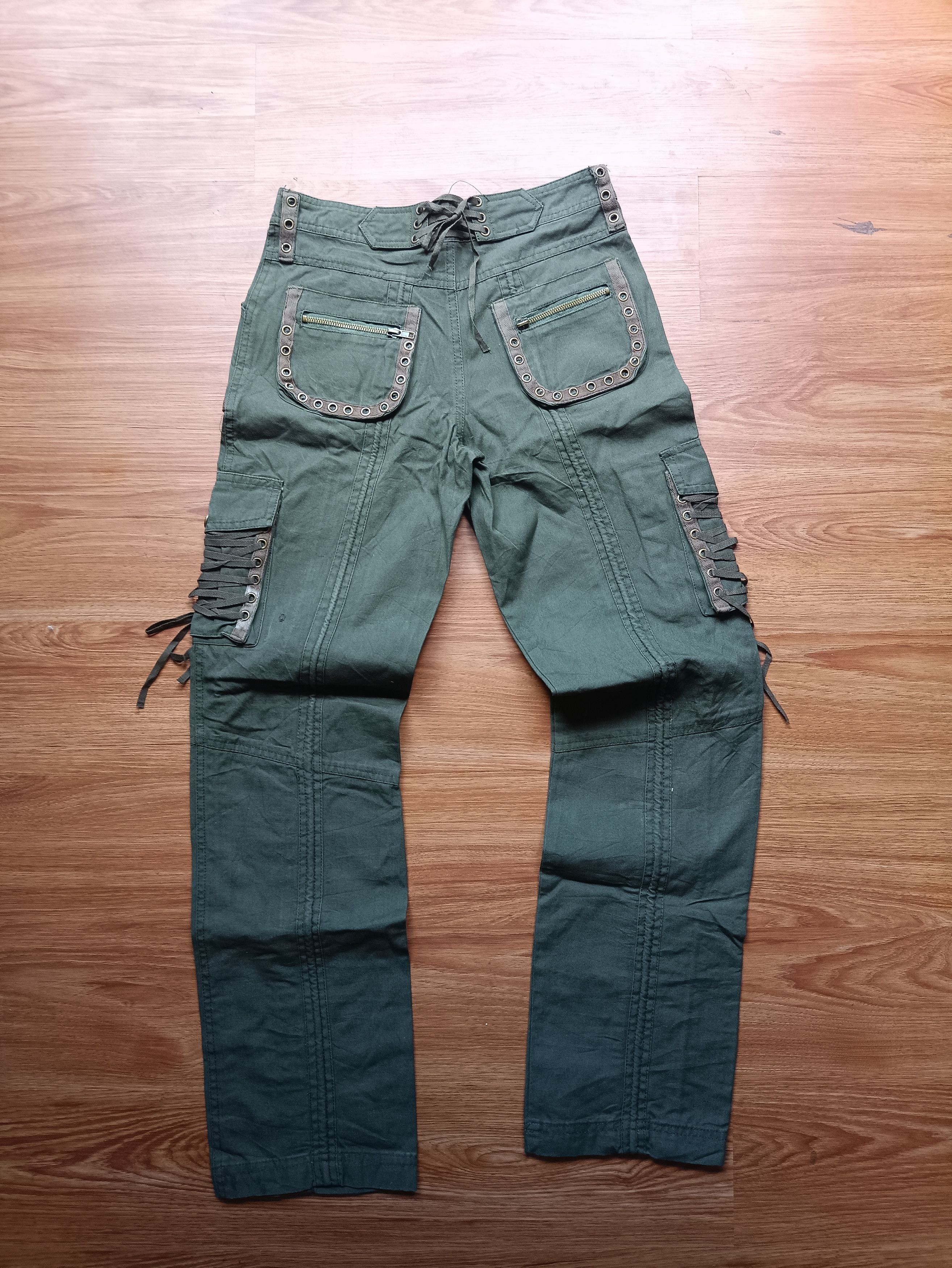 In The Attic × Japanese Brand × KMRii Final justice Bondage pants Size US 28 / EU 44 - 5 Thumbnail
