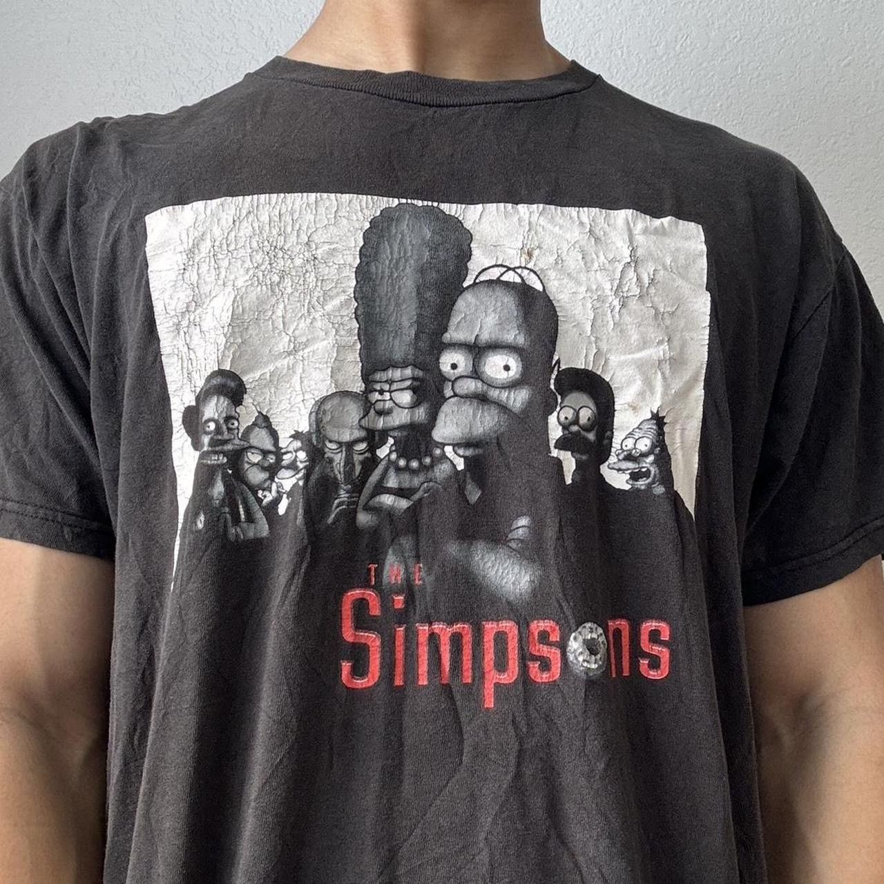 Vintage Vintage The Simpsons 2000s Graphics Black Tee Shirt Size US L / EU 52-54 / 3 - 1 Thumbnail