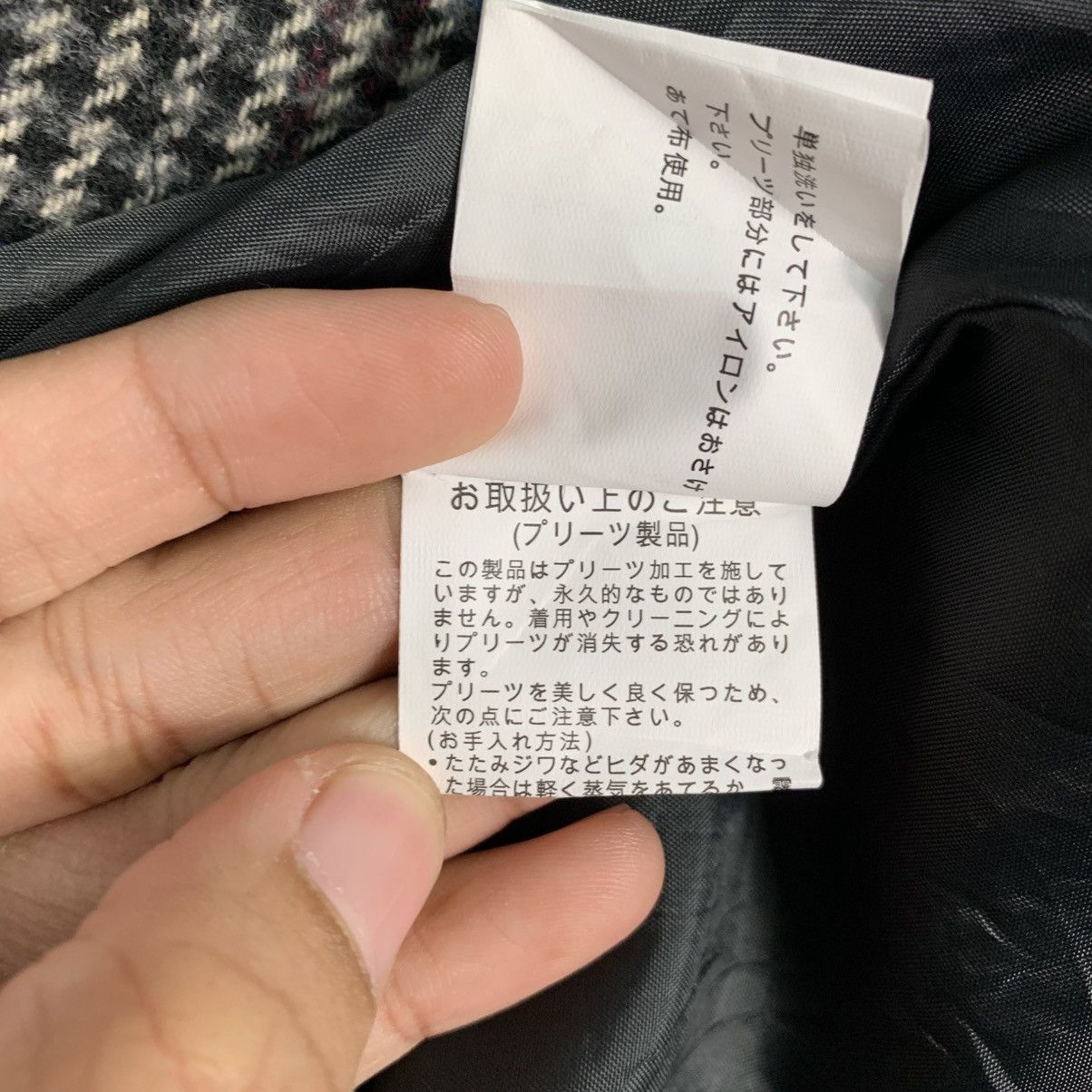 Japanese Brand Japanese Brand Begum Houndstooth Double Breasted Style Coat Size L / US 10 / IT 46 - 20 Thumbnail